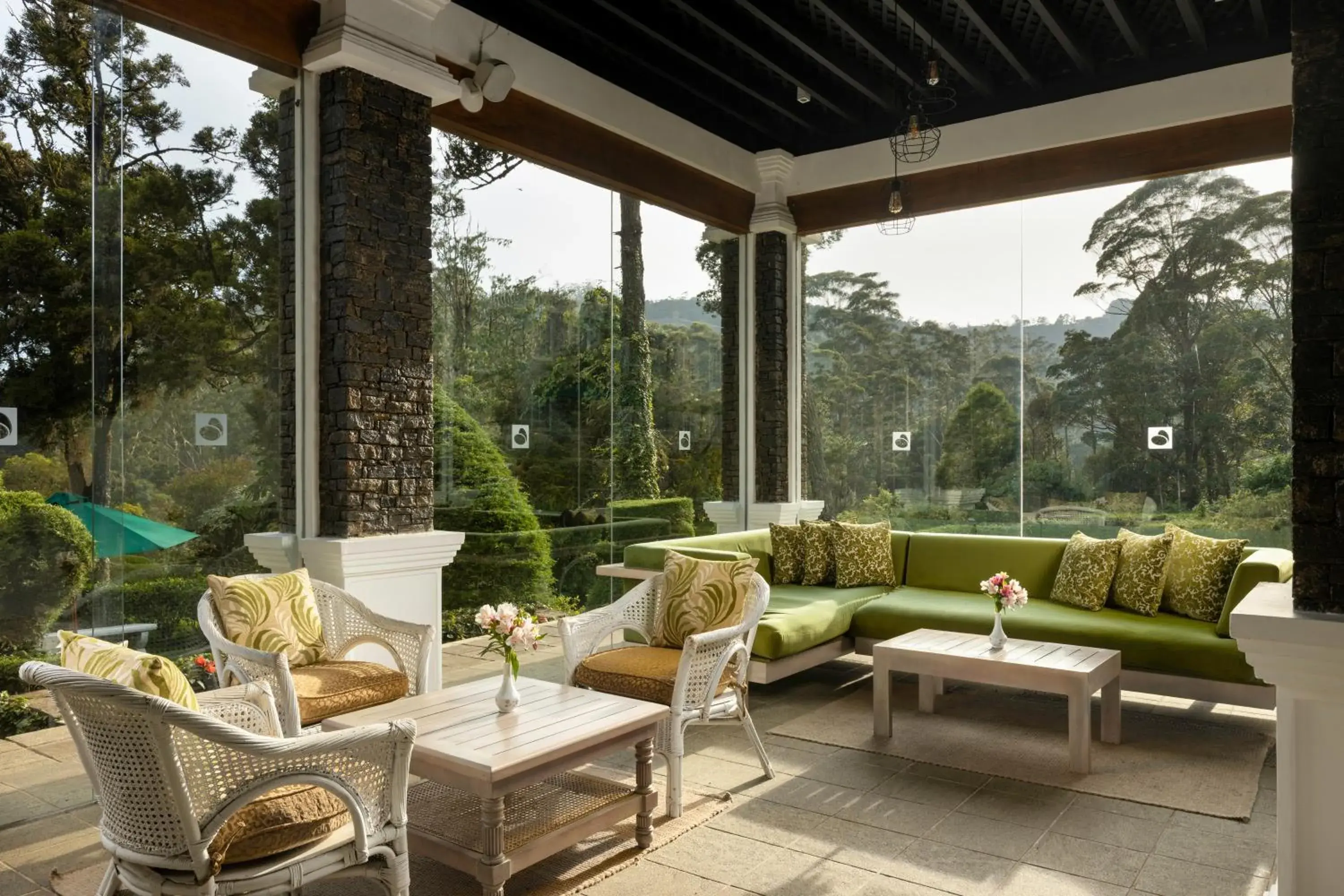 Garden view in Jetwing St Andrew's Garden view in Jetwing St Andrew's