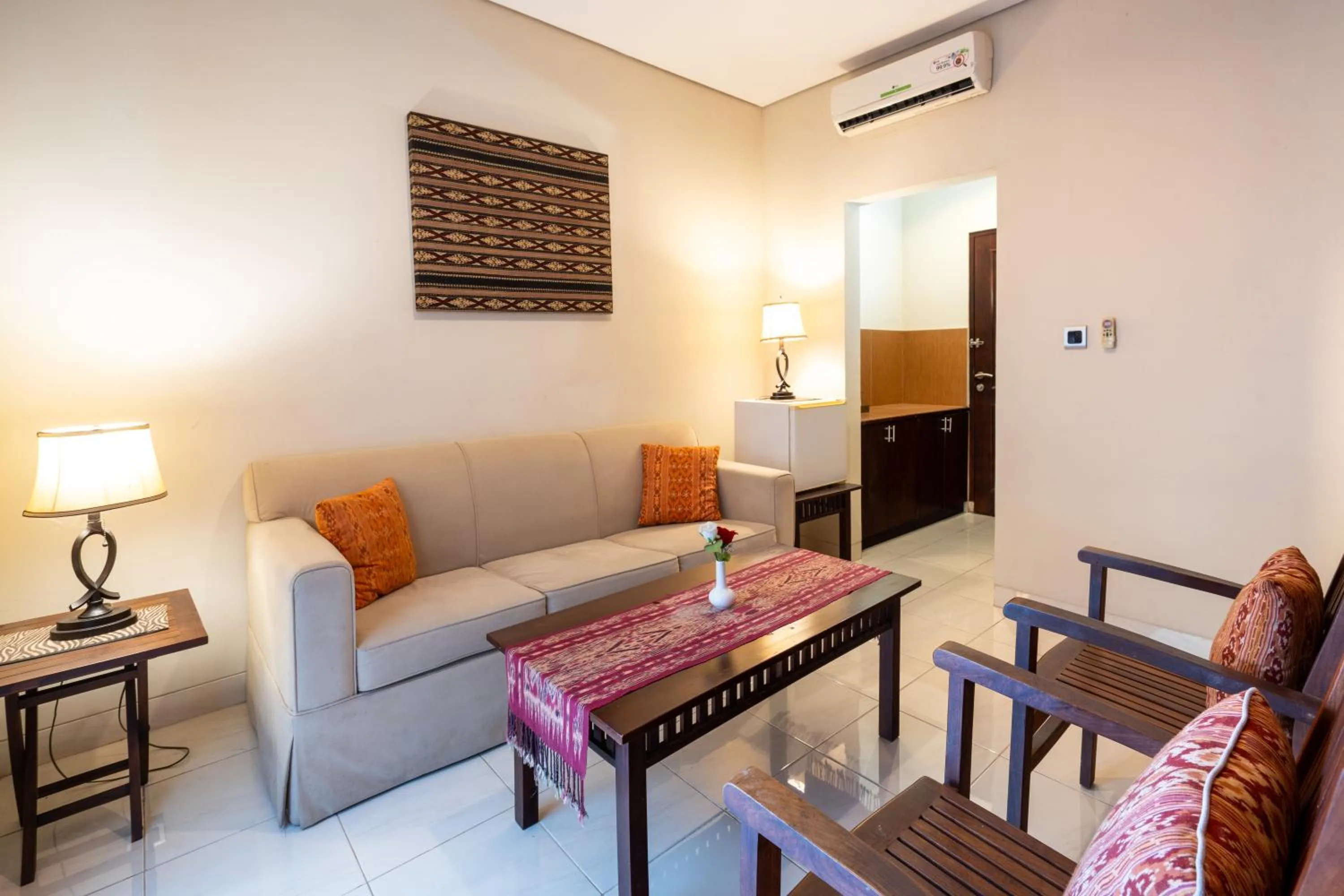 Living room in Samawa Transit Hotel