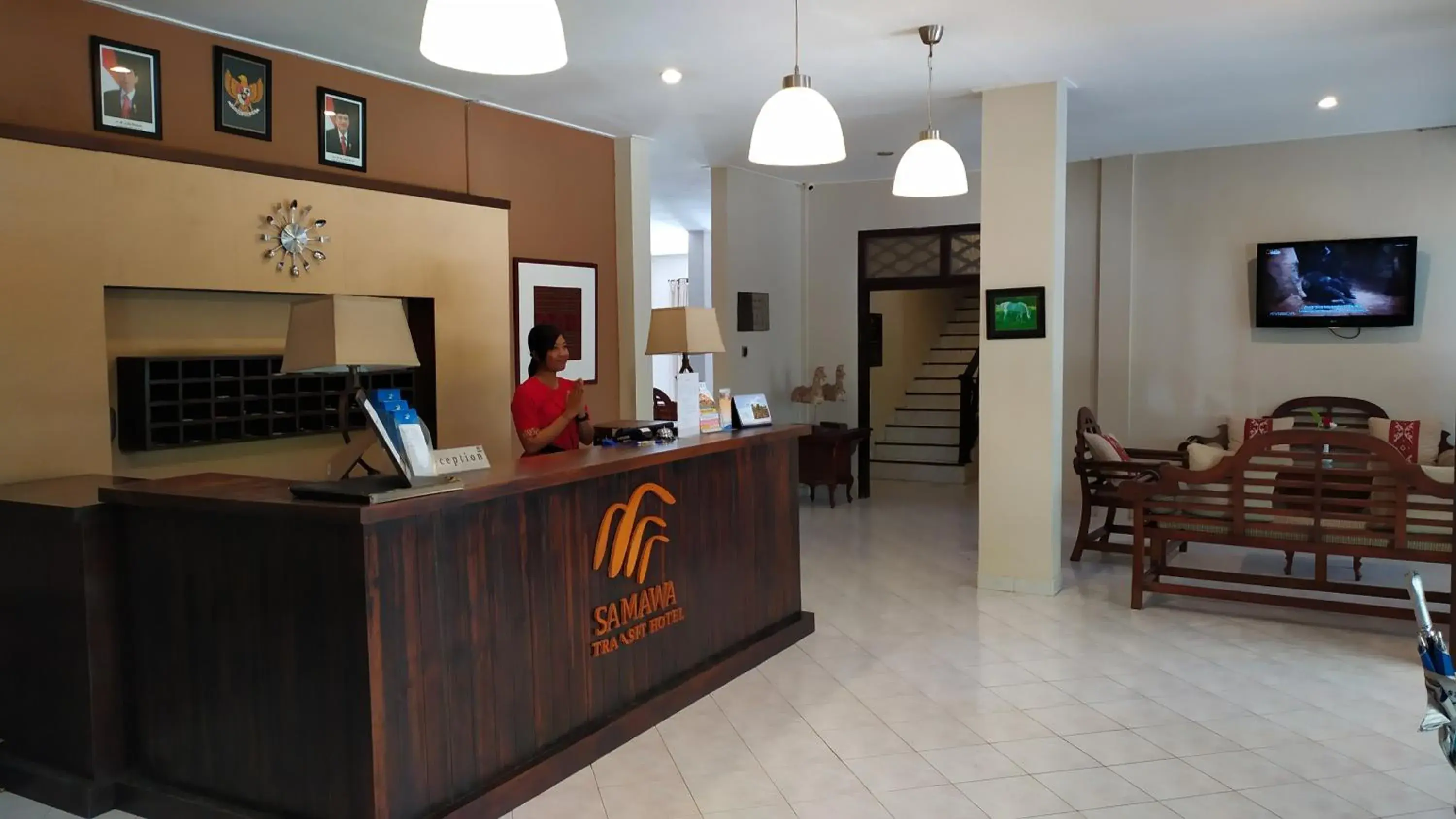 Lobby or reception in Samawa Transit Hotel Lobby or reception in Samawa Transit Hotel
