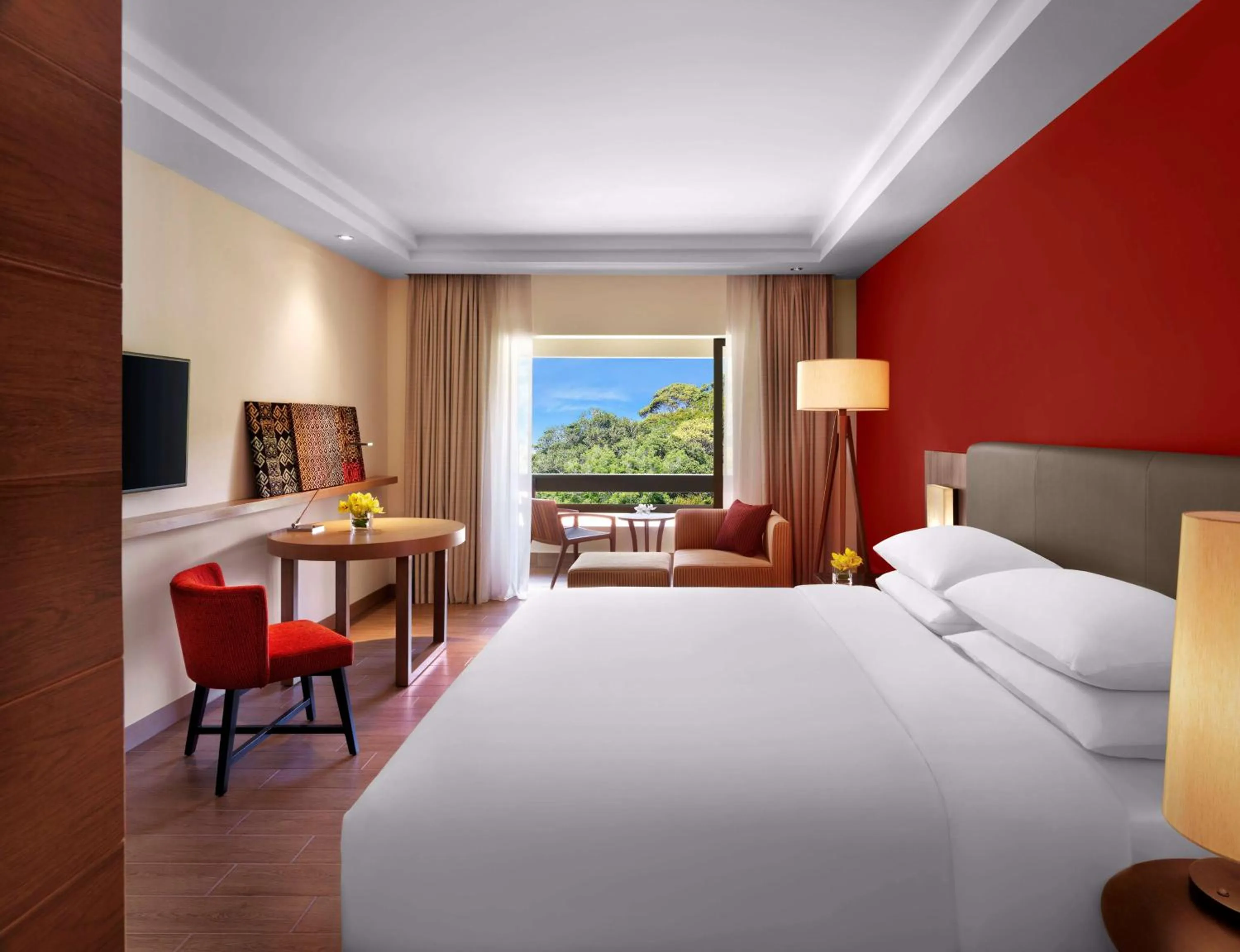 Photo of the whole room, Bed in Hyatt Regency Kuantan Resort