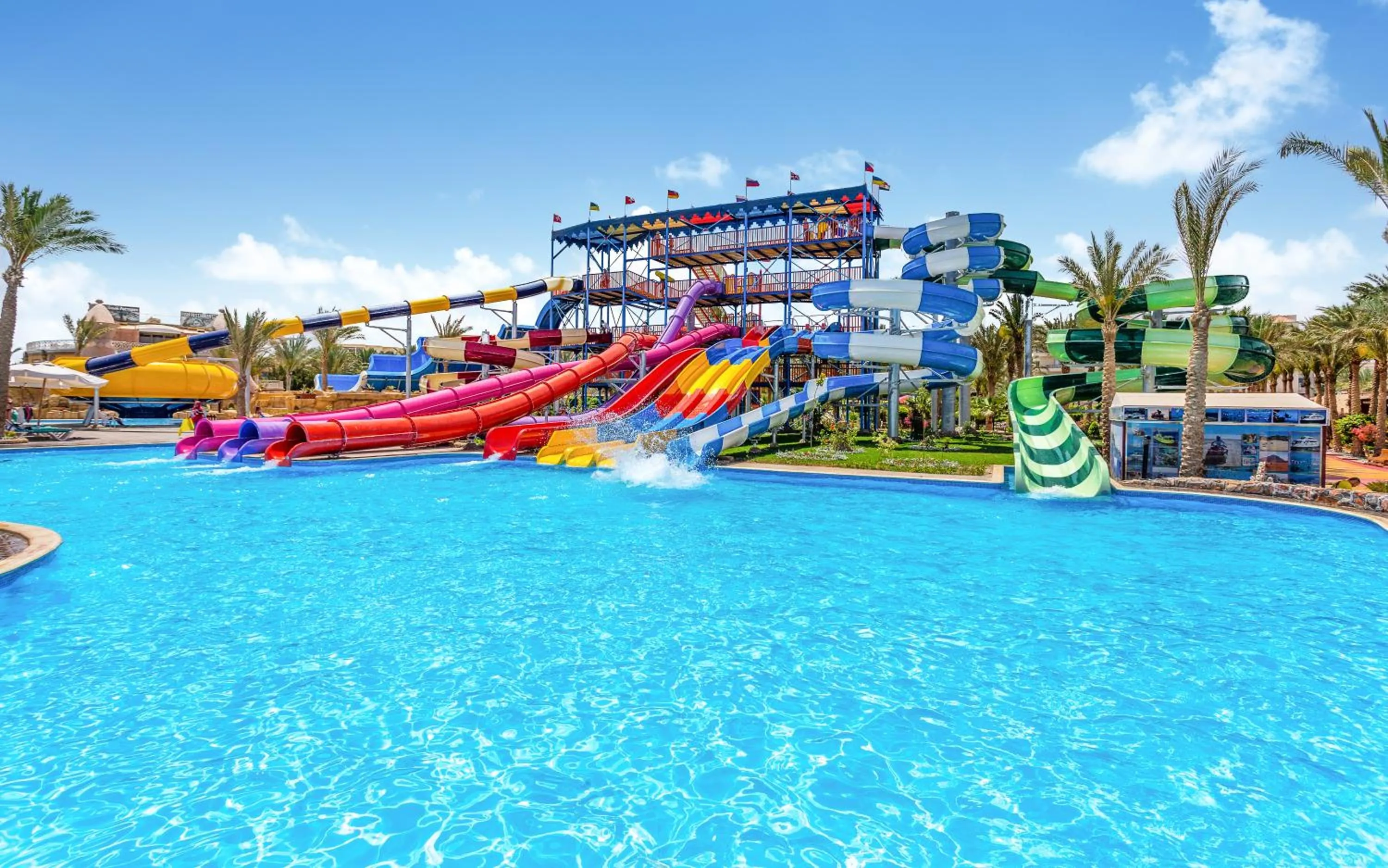 Aqua park in Hawaii Le Jardin Aqua Resort - Families and Couples Only