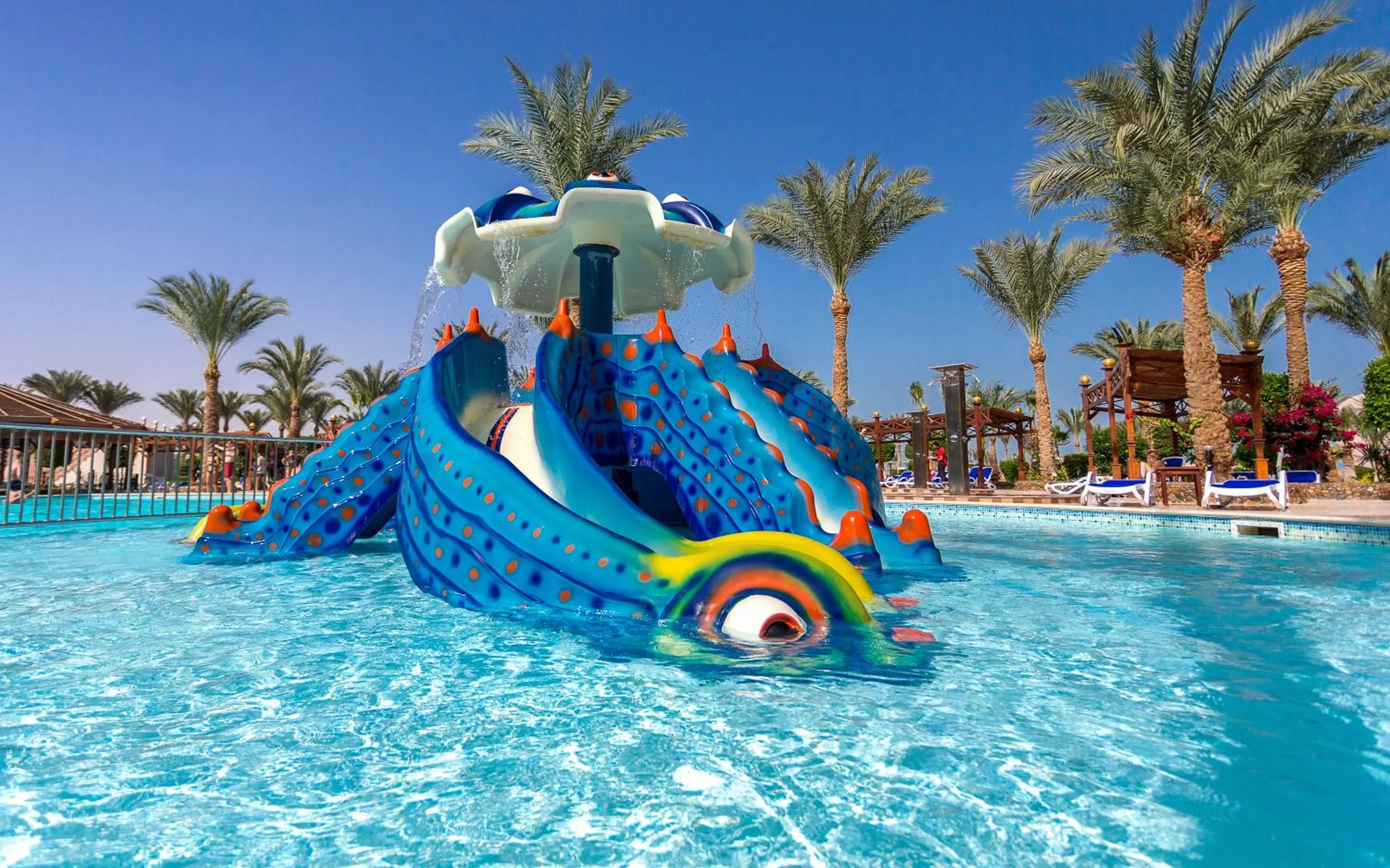 Aqua park in Hawaii Le Jardin Aqua Resort - Families and Couples Only