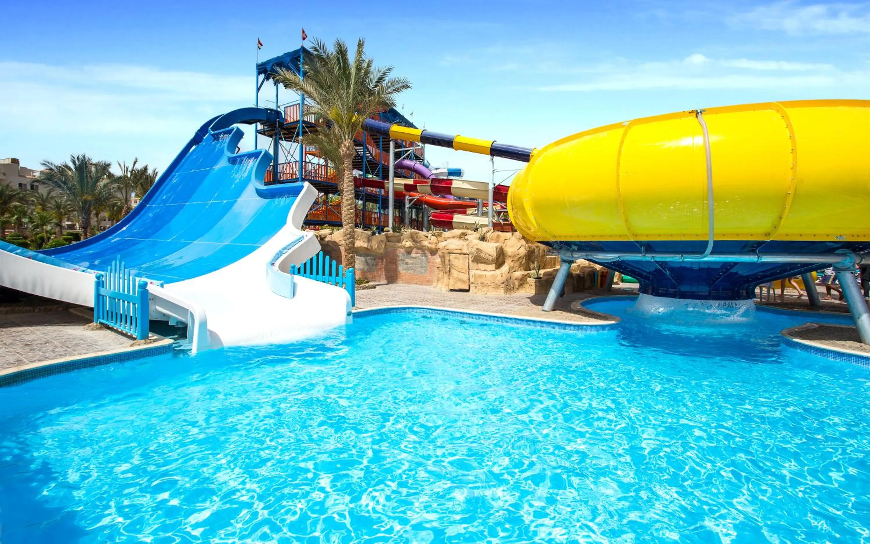 Aqua park in Hawaii Le Jardin Aqua Resort - Families and Couples Only