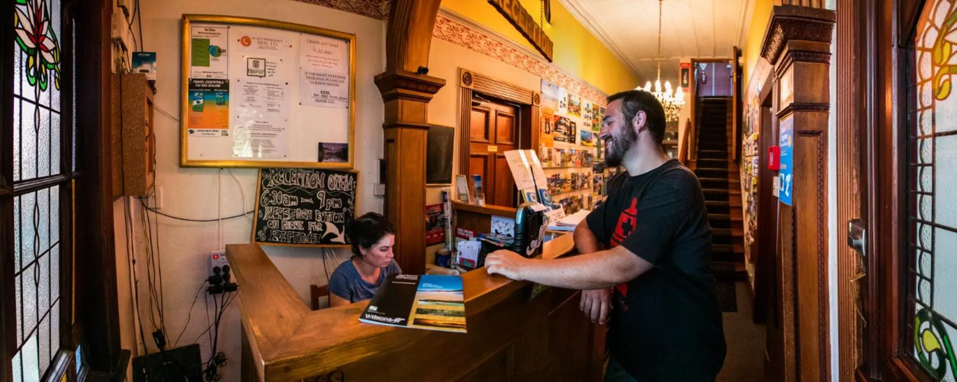 Staff in The Palace Backpackers