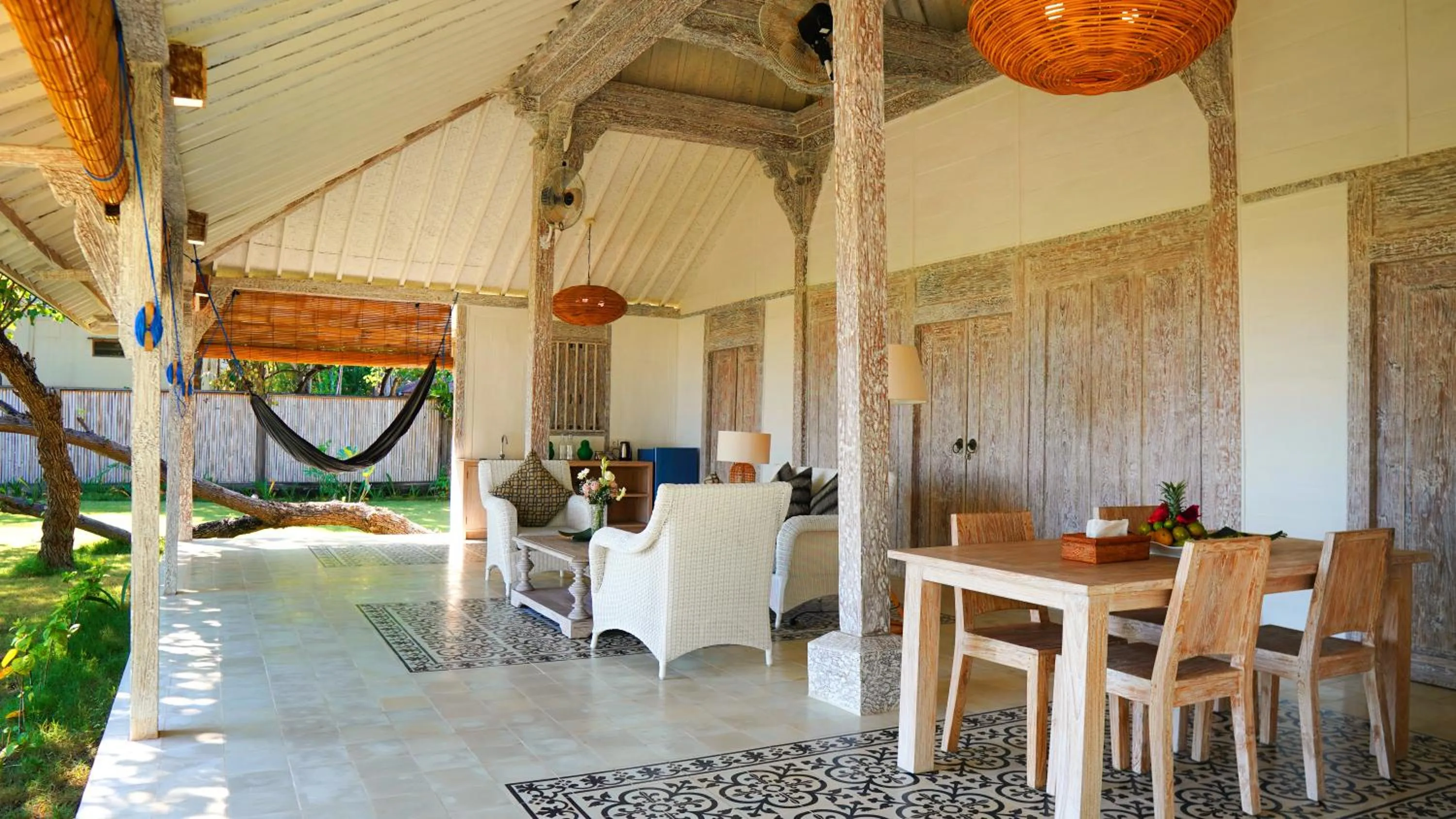 Balcony/Terrace in Gili Eco Villas