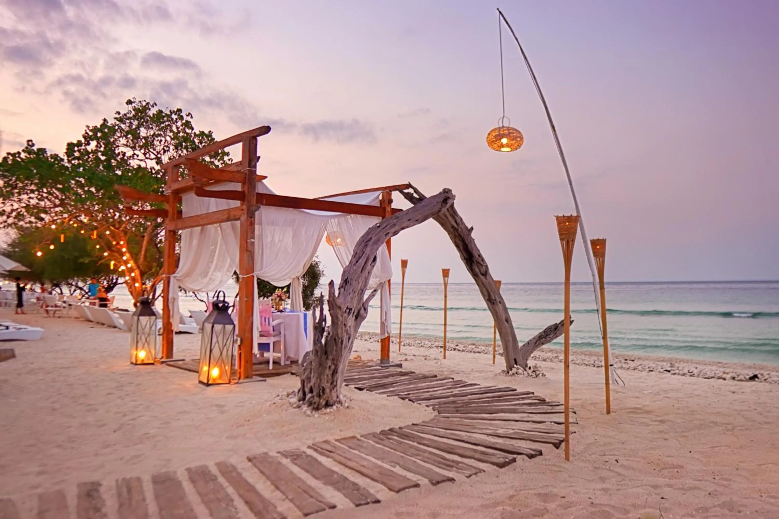 Restaurant/places to eat in Gili Eco Villas