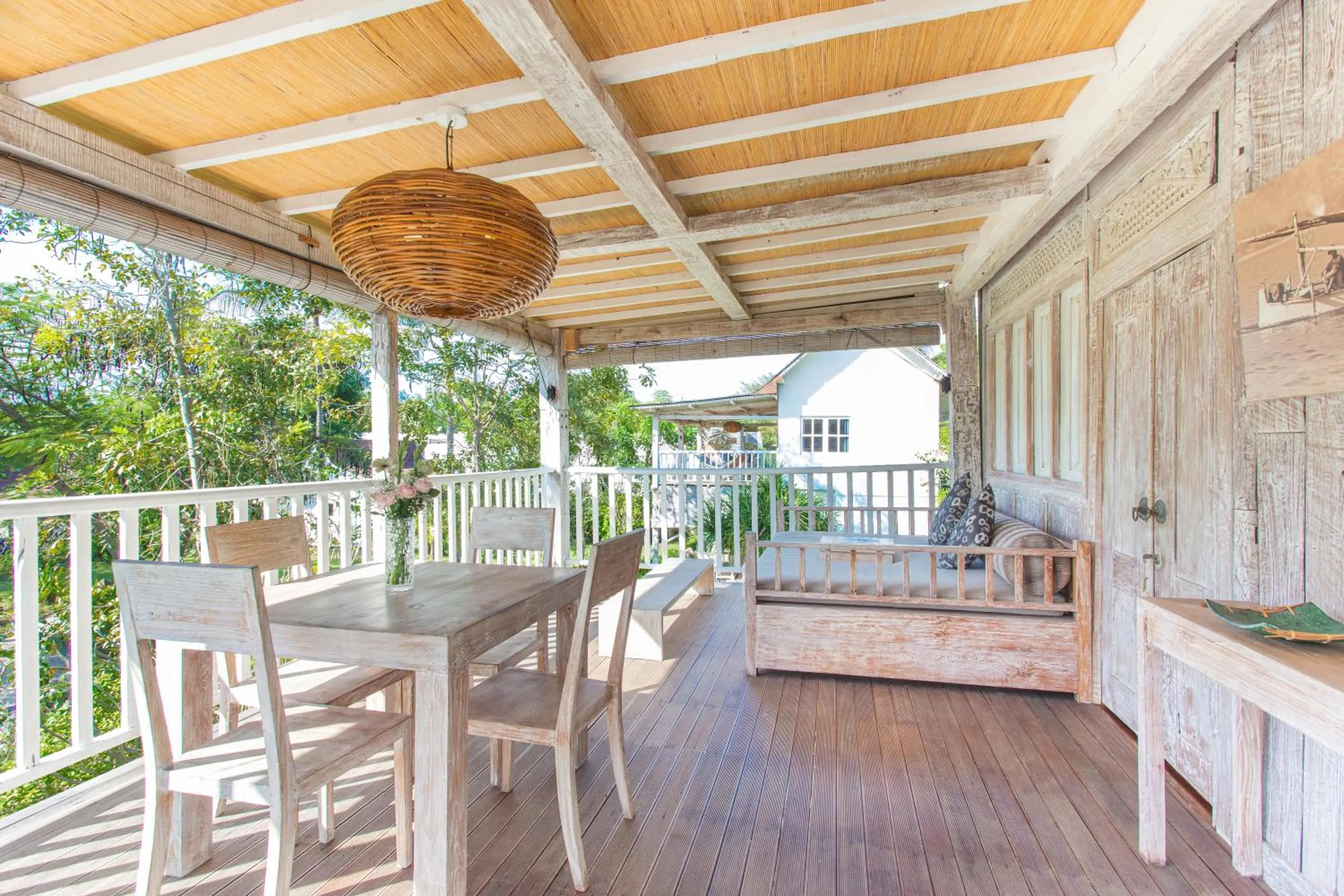 Balcony/Terrace in Gili Eco Villas