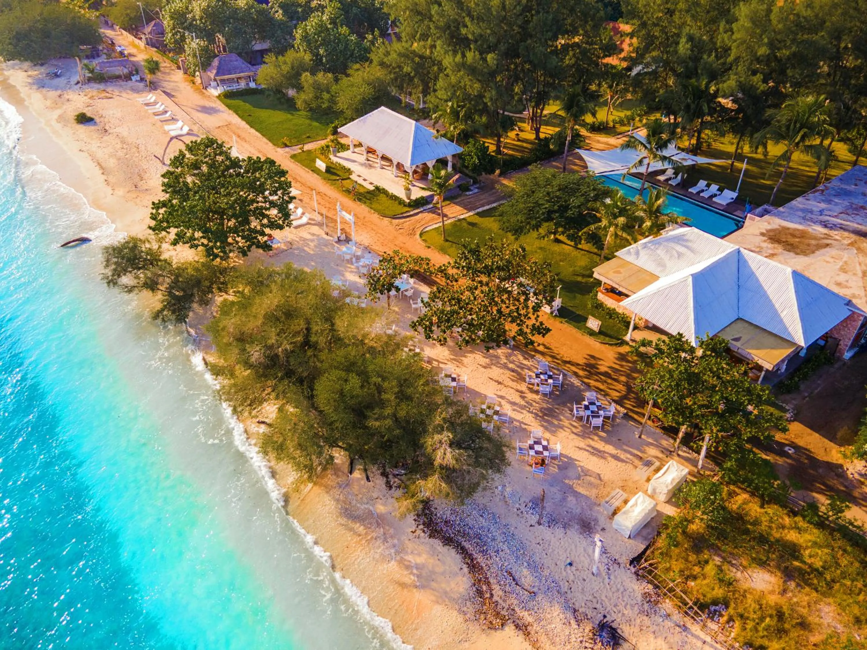 Beach in Gili Eco Villas