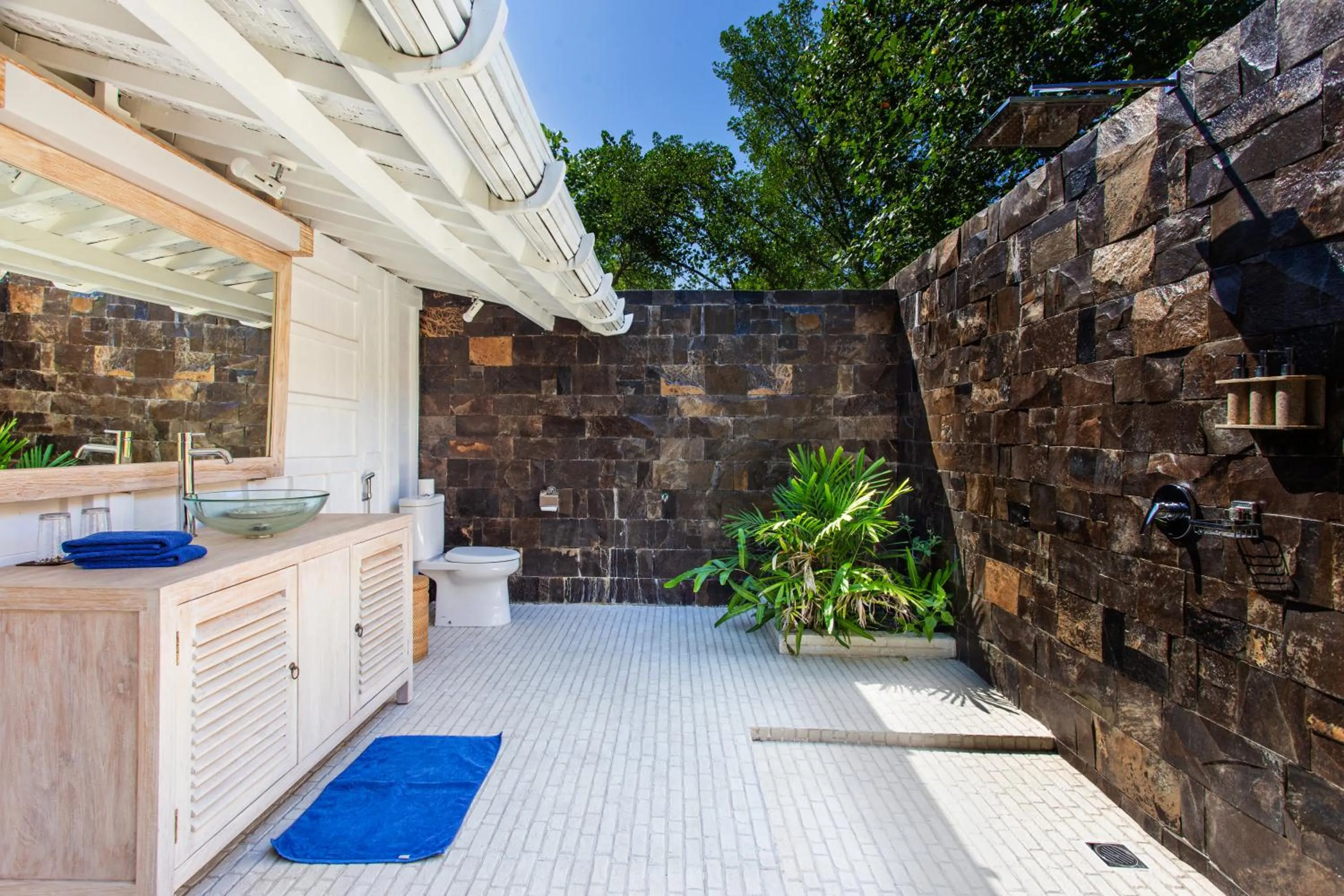 Bathroom in Gili Eco Villas