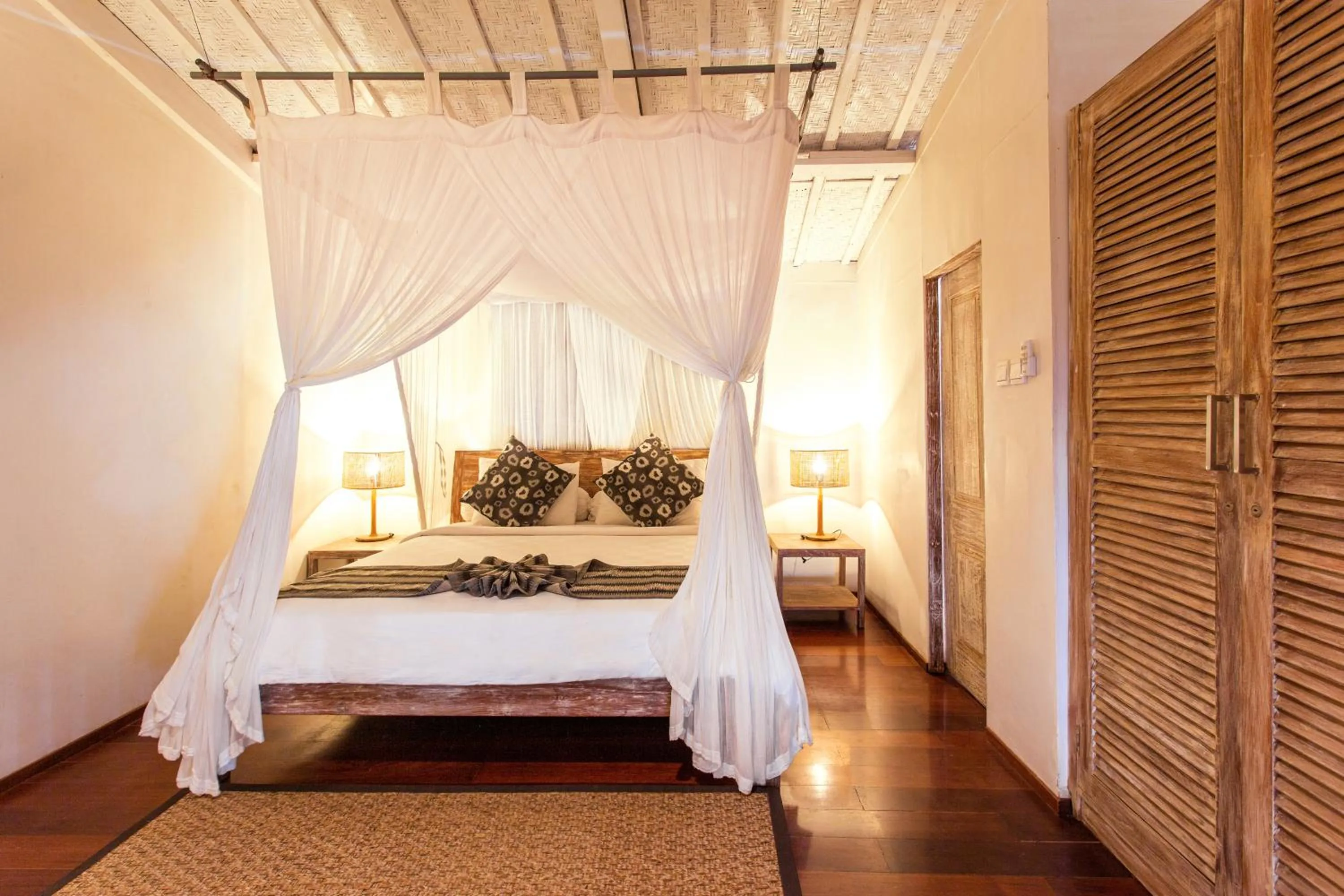 Bedroom, Bed in Gili Eco Villas