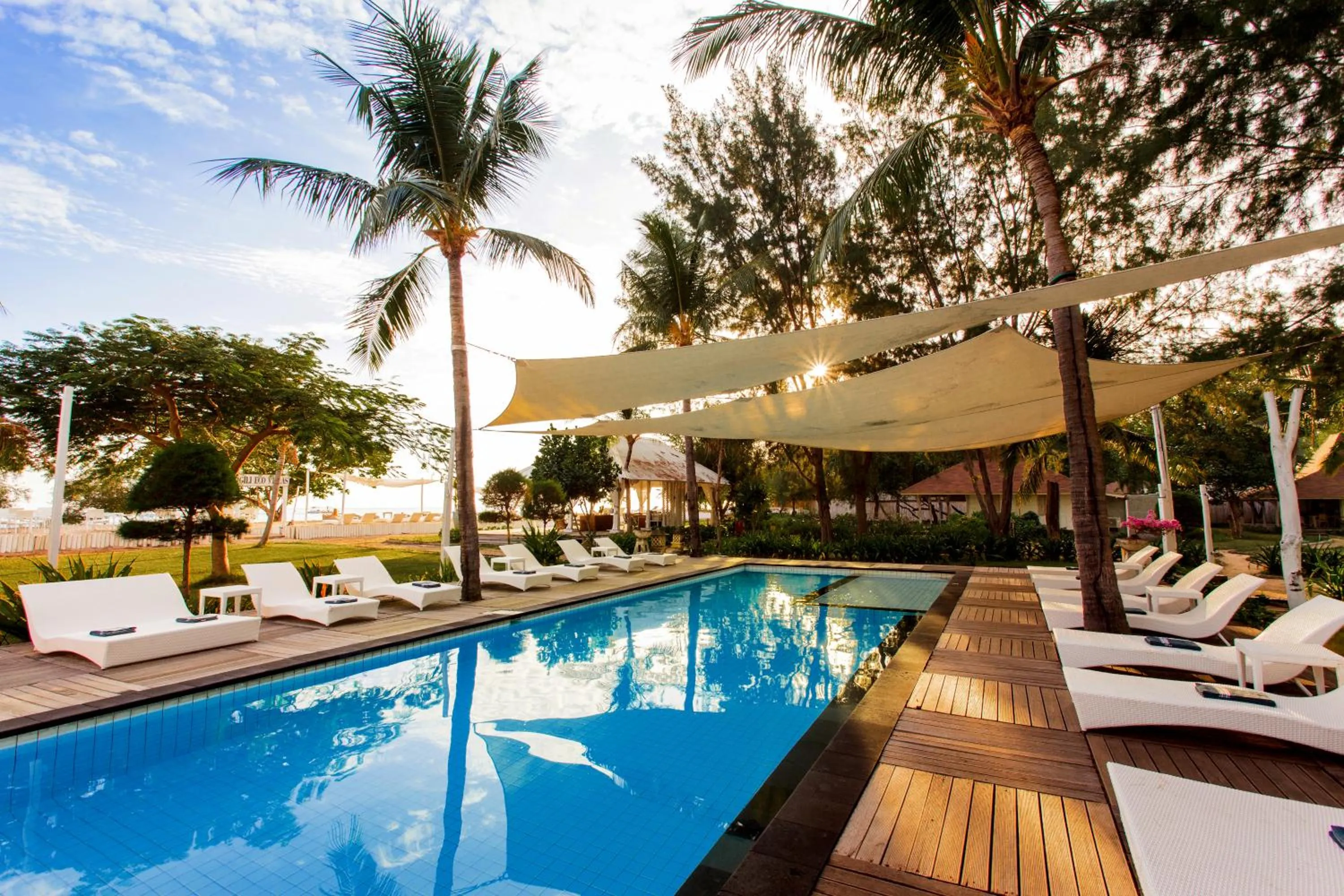 Swimming pool in Gili Eco Villas