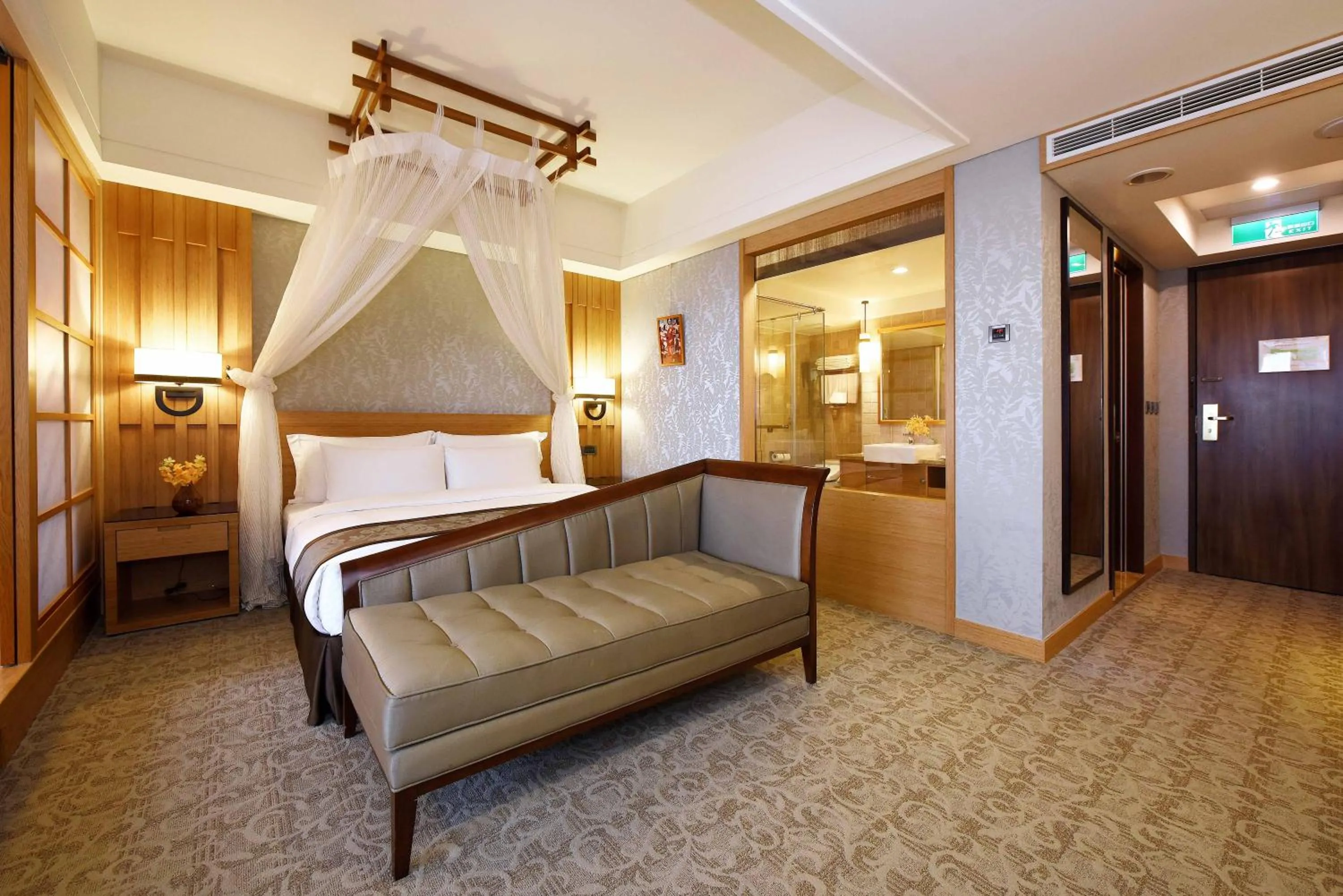 Bed in Fullon Hotel Hualien