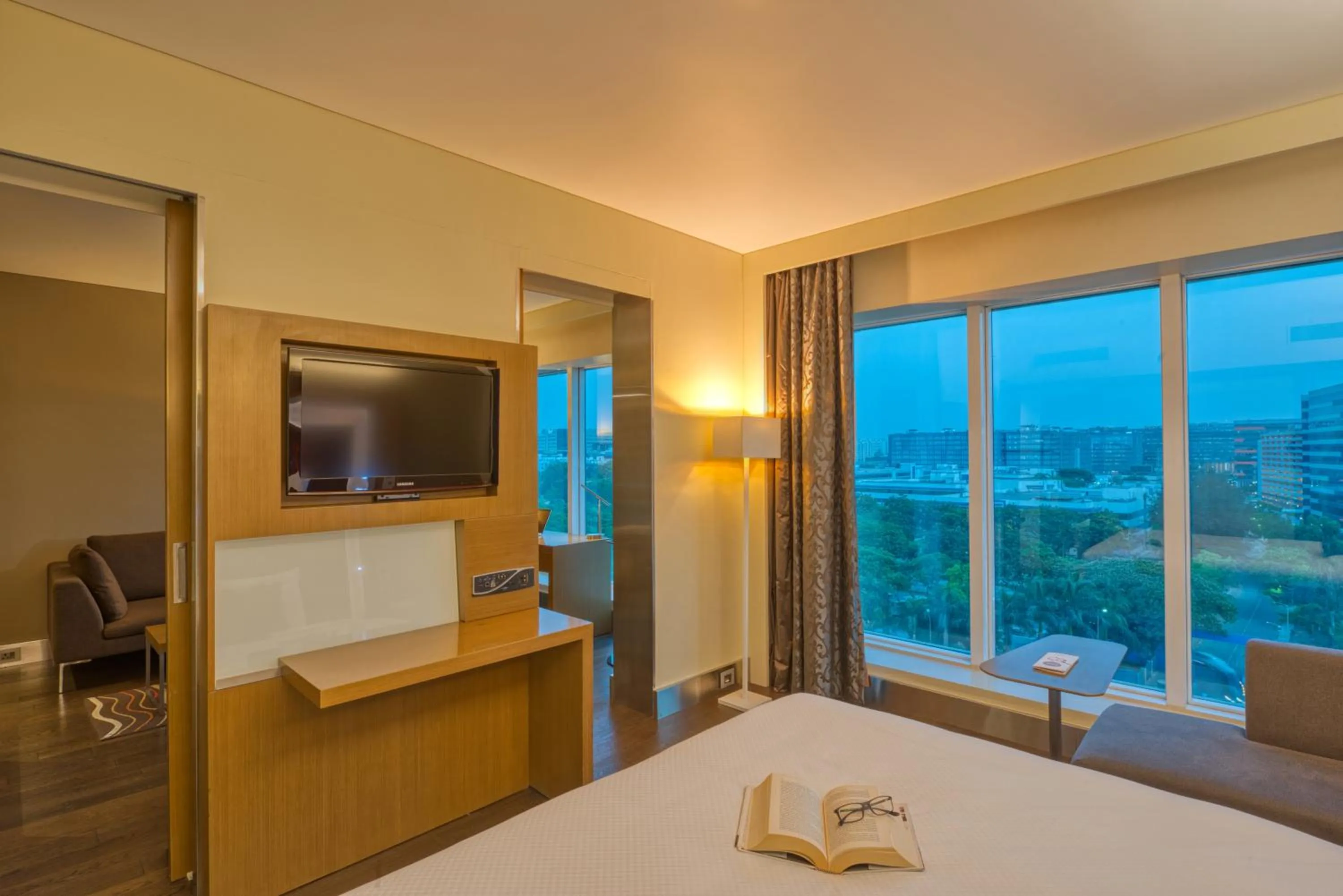Bed in Novotel Bengaluru Outer Ring Road
