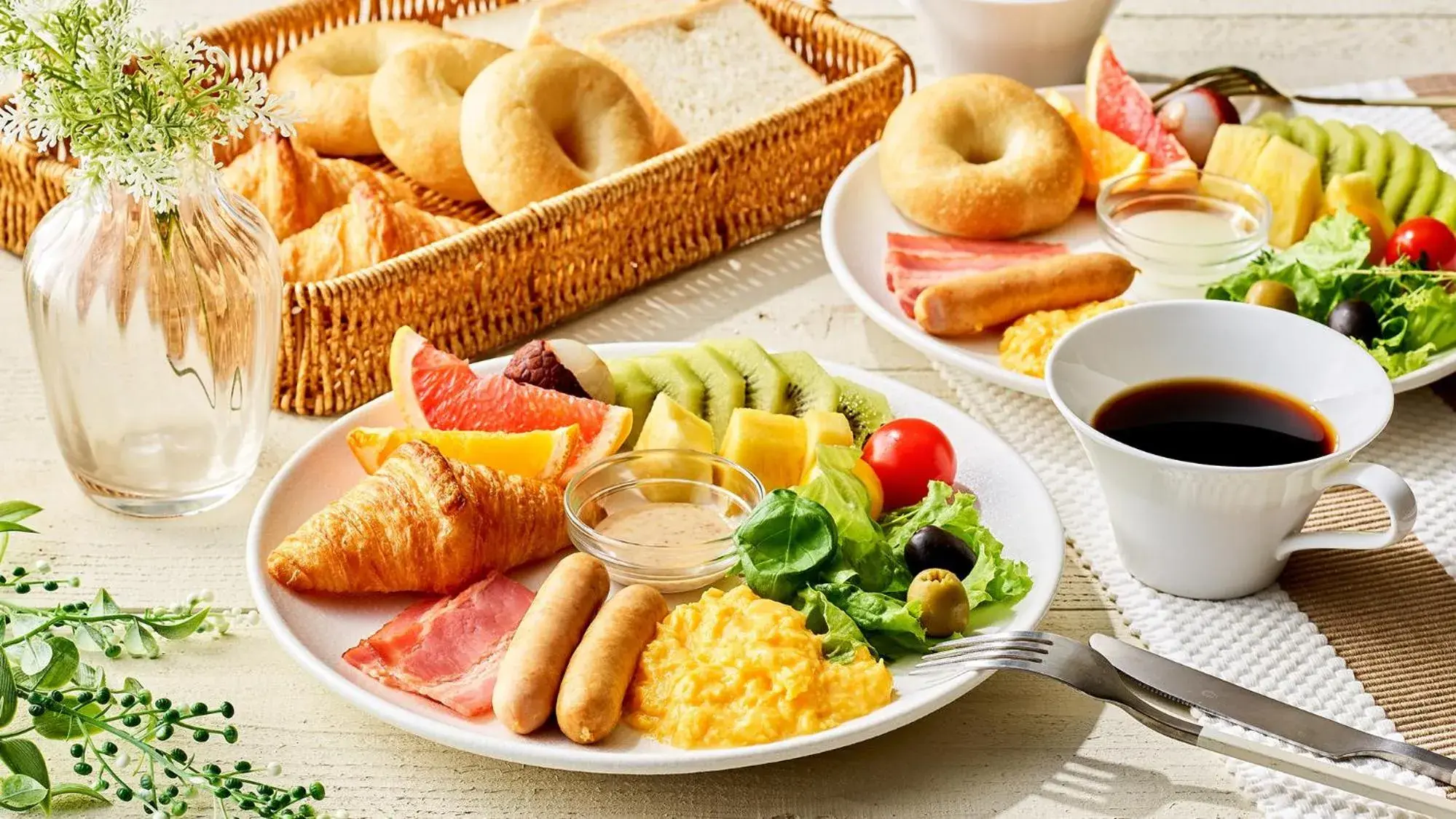 Breakfast in Hotel Oriental Express Osaka Shinsaibashi Breakfast in Hotel Oriental Express Osaka Shinsaibashi