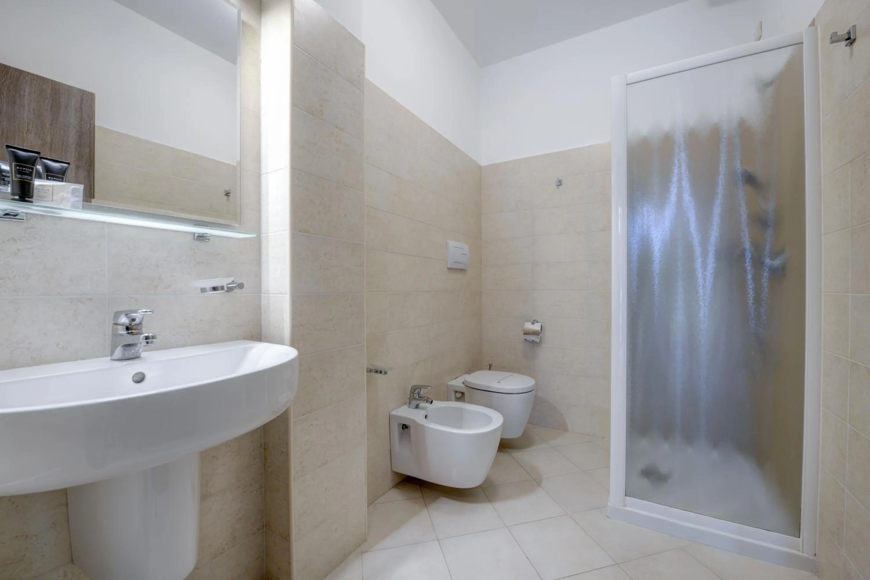 Bathroom in Albergo Locanda Primavera