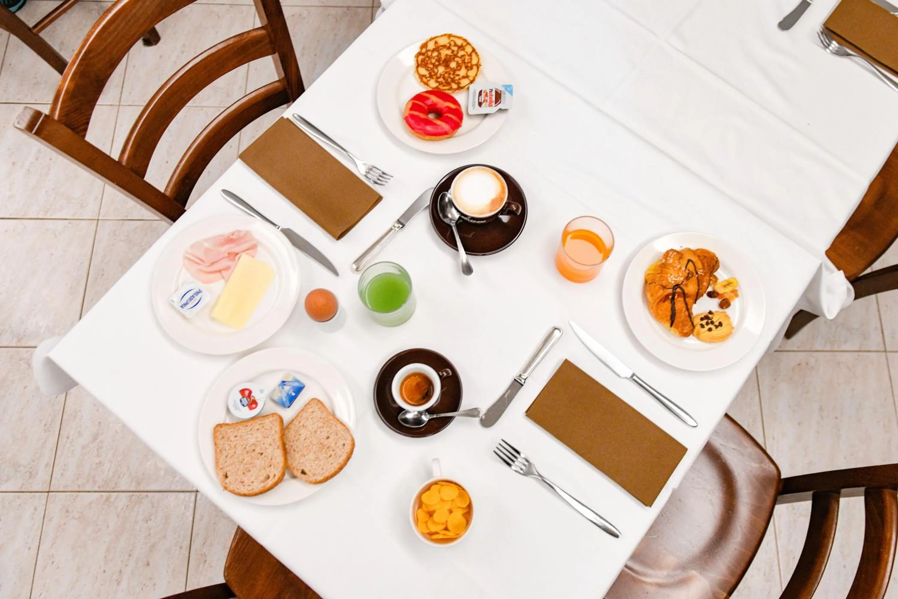 Breakfast in Albergo Locanda Primavera