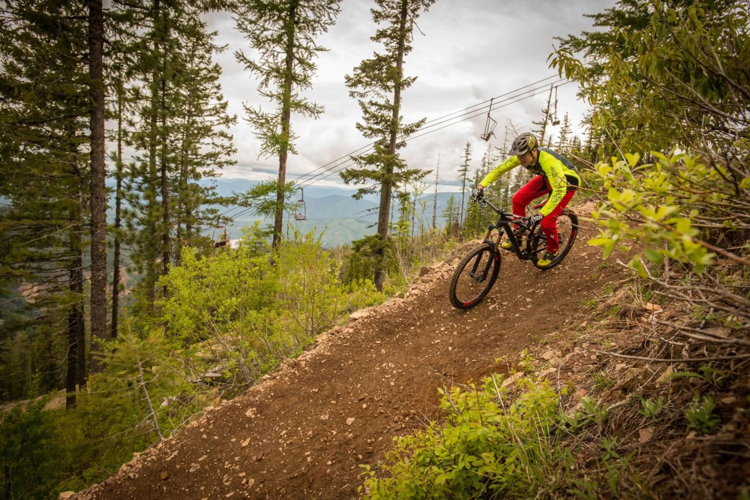 Cycling in Silver Mountain Lodging