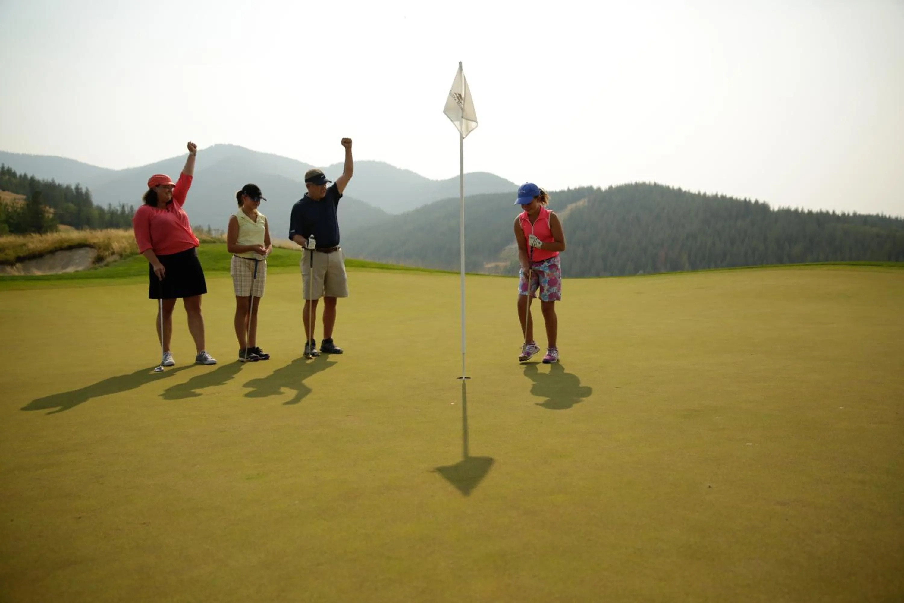 Golfcourse in Silver Mountain Lodging