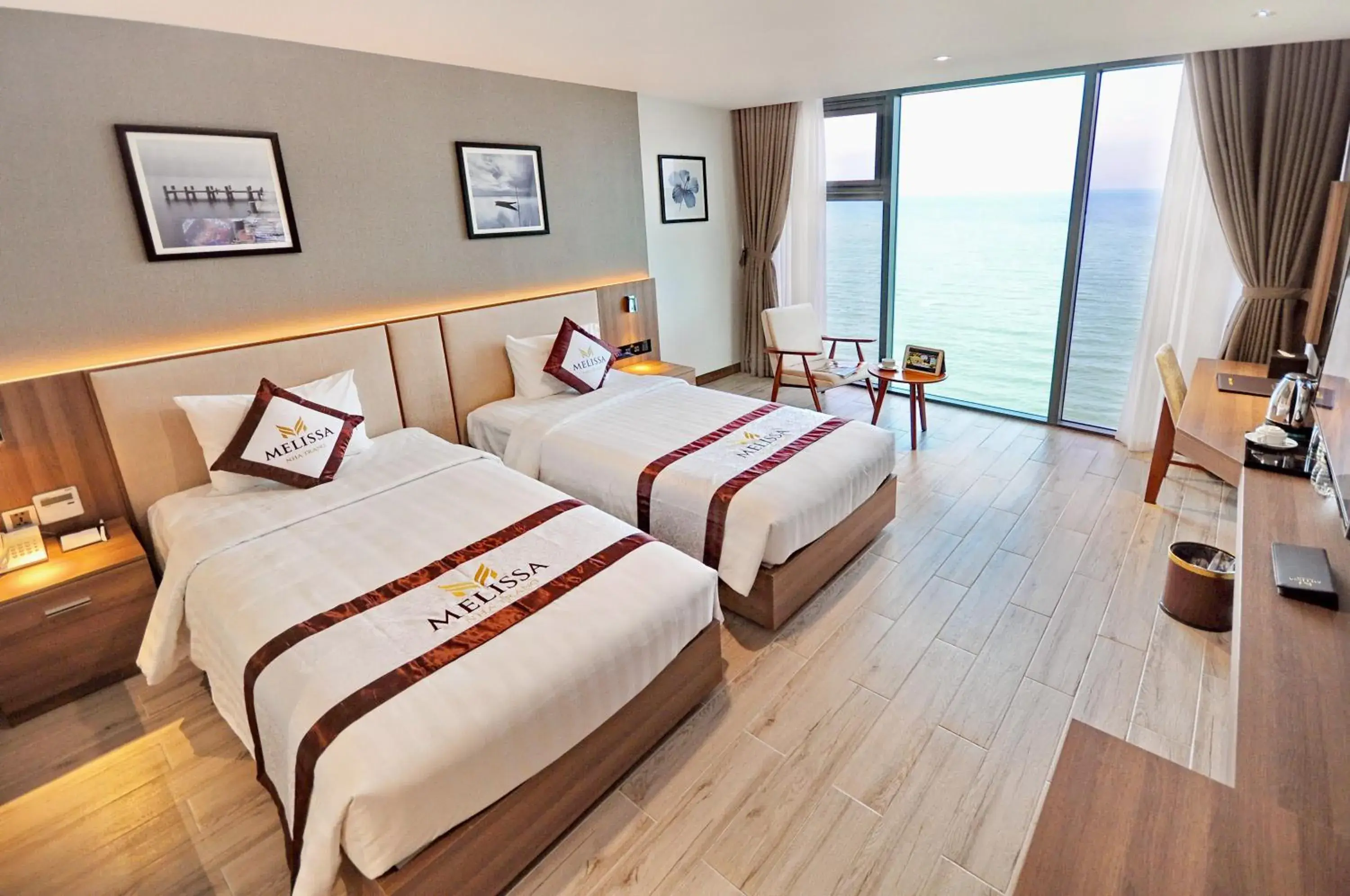 Photo of the whole room, Bed in Melissa Hotel Nha Trang Photo of the whole room, Bed in Melissa Hotel Nha Trang