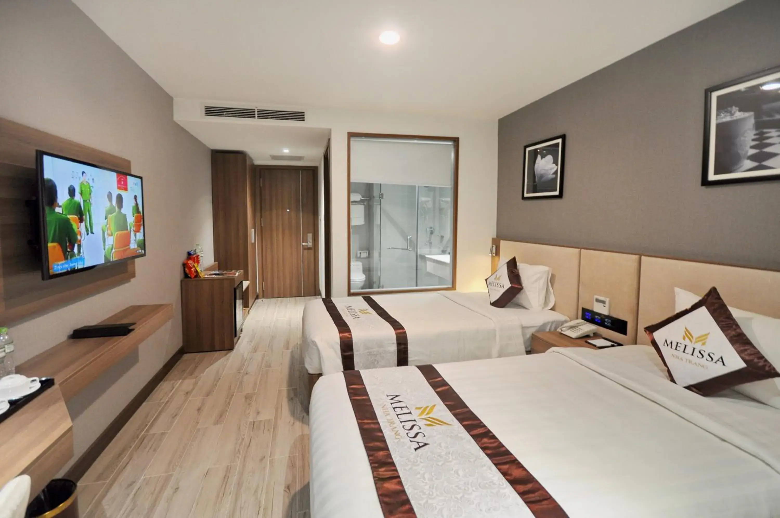 Sea view, Bed in Melissa Hotel Nha Trang Sea view, Bed in Melissa Hotel Nha Trang