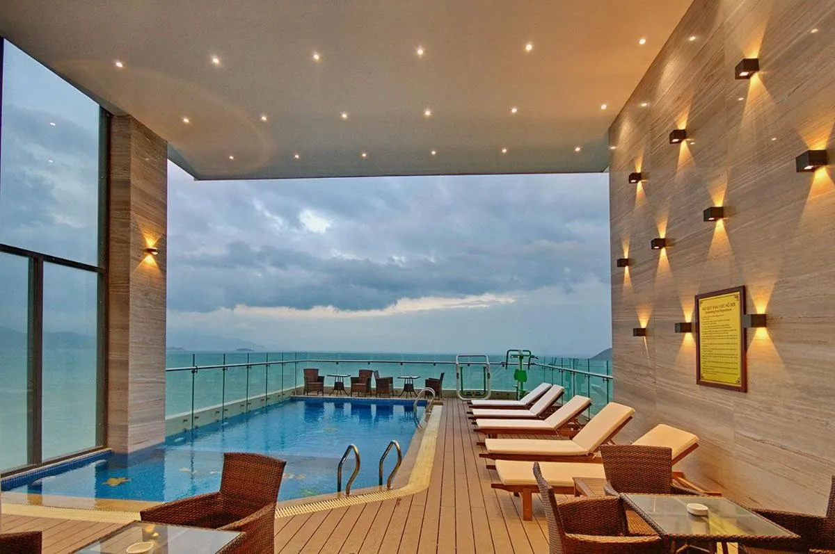 Pool view in Melissa Hotel Nha Trang