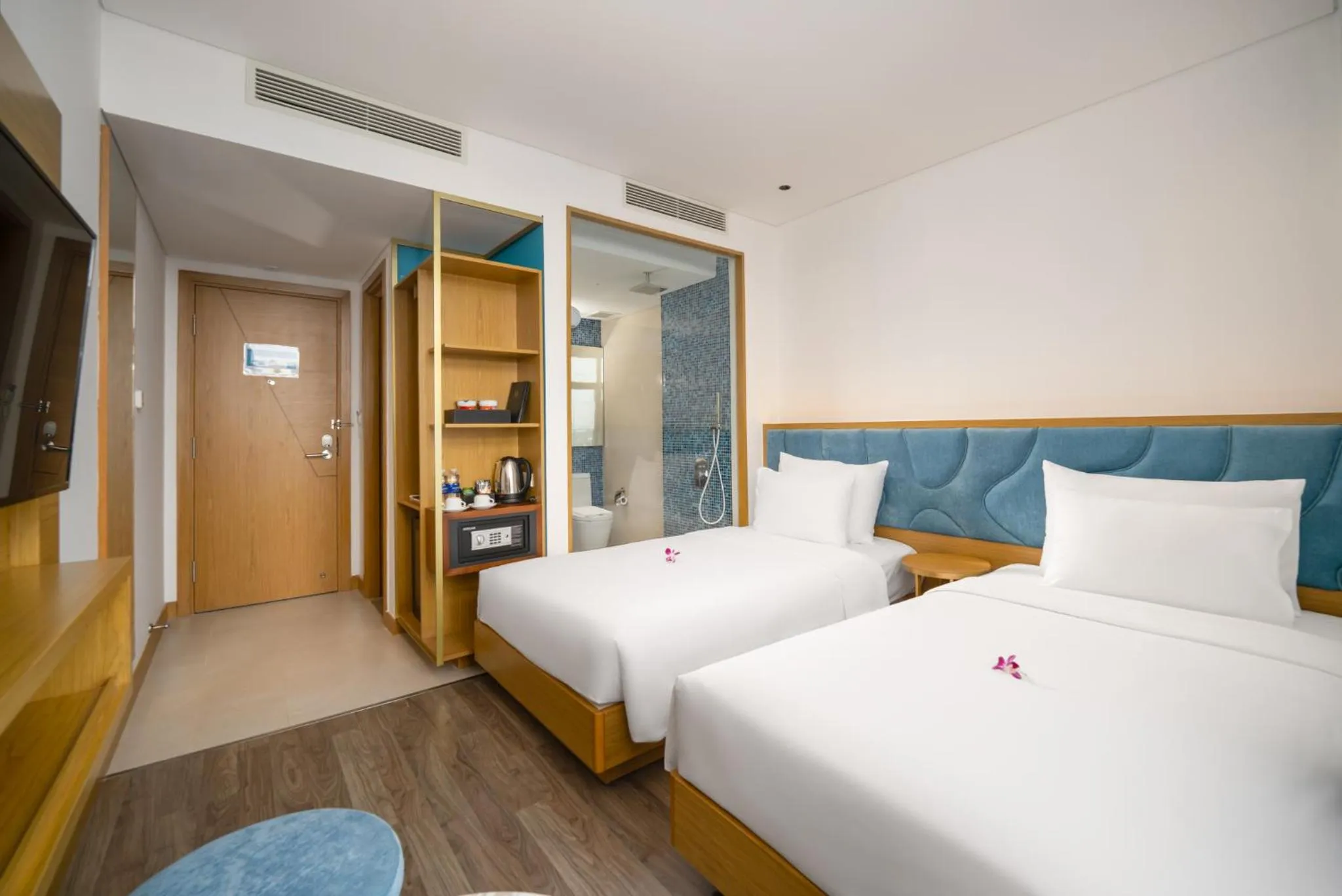 Bedroom, Bed in San Marino Boutique Danang - 10 mins to Dragon Bridge & 15 mins to My Khe Beach