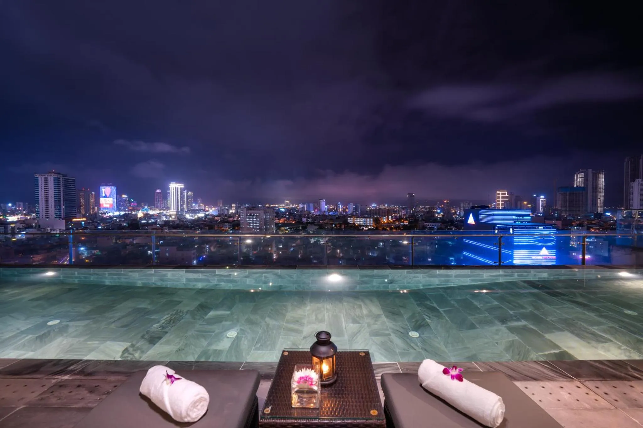 Swimming pool in San Marino Boutique Danang - 10 mins to Dragon Bridge & 15 mins to My Khe Beach