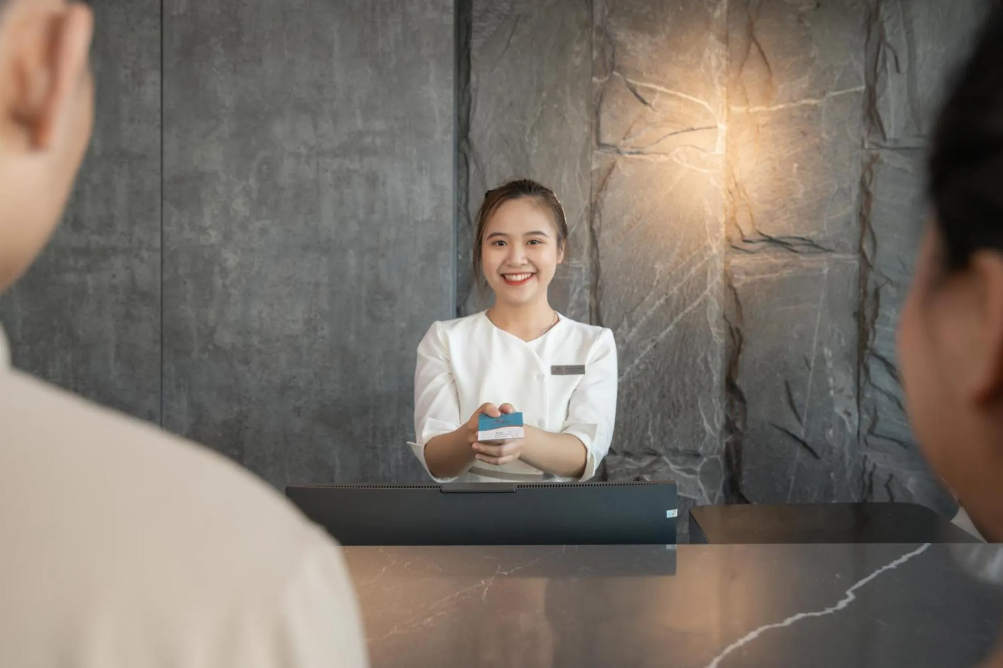 Lobby or reception in San Marino Boutique Danang - 10 mins to Dragon Bridge & 15 mins to My Khe Beach