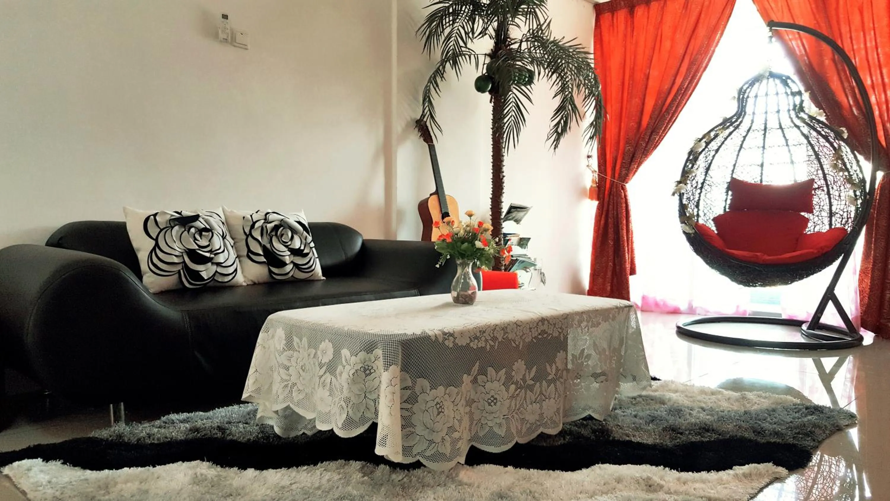 Living room in Mahkota Cheras Sweet Condo 1-14 pax near MRT to KL