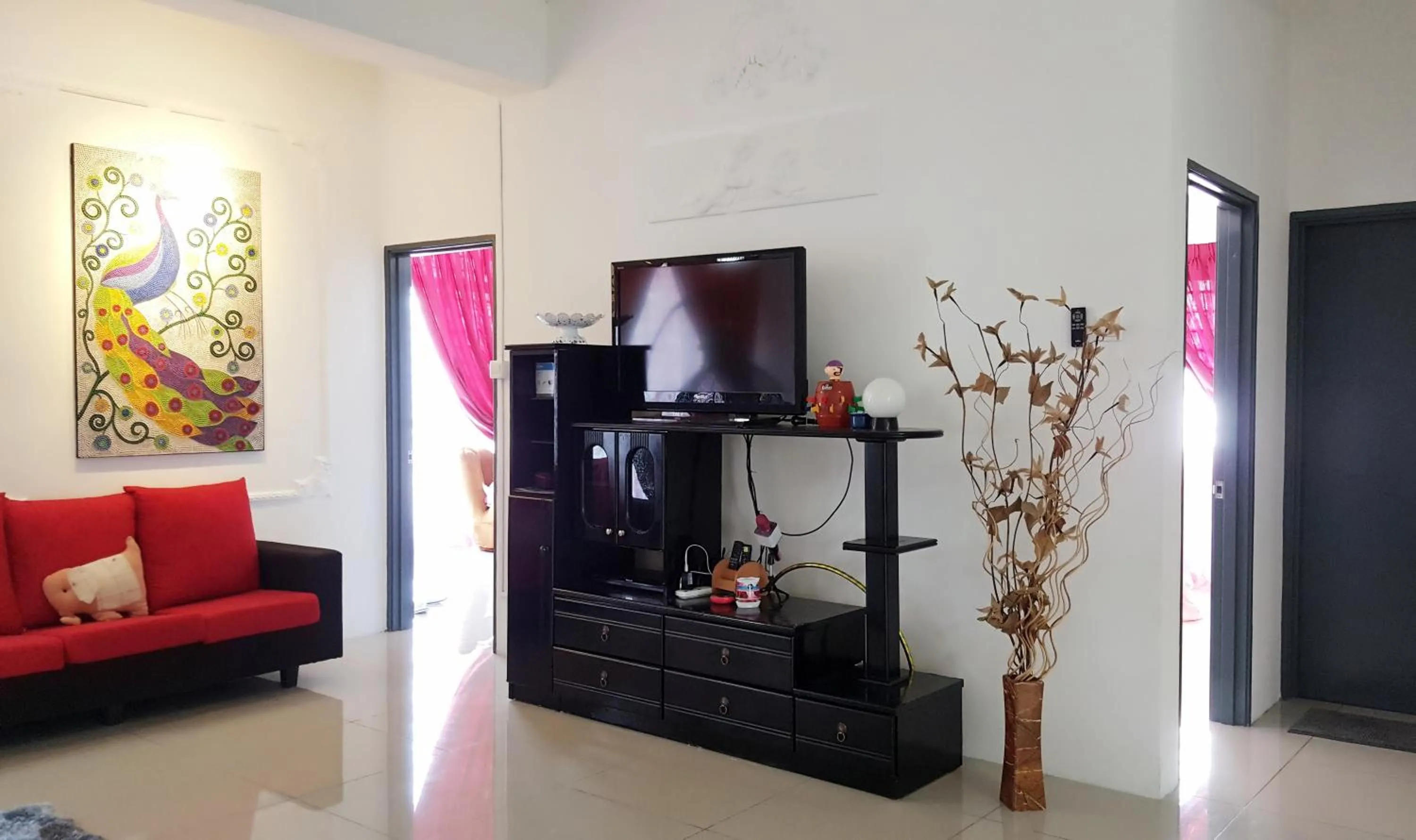 Living room in Mahkota Cheras Sweet Condo 1-14 pax near MRT to KL