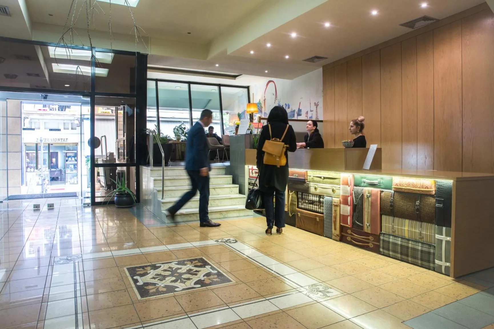 Lobby or reception in Hotel Metropol