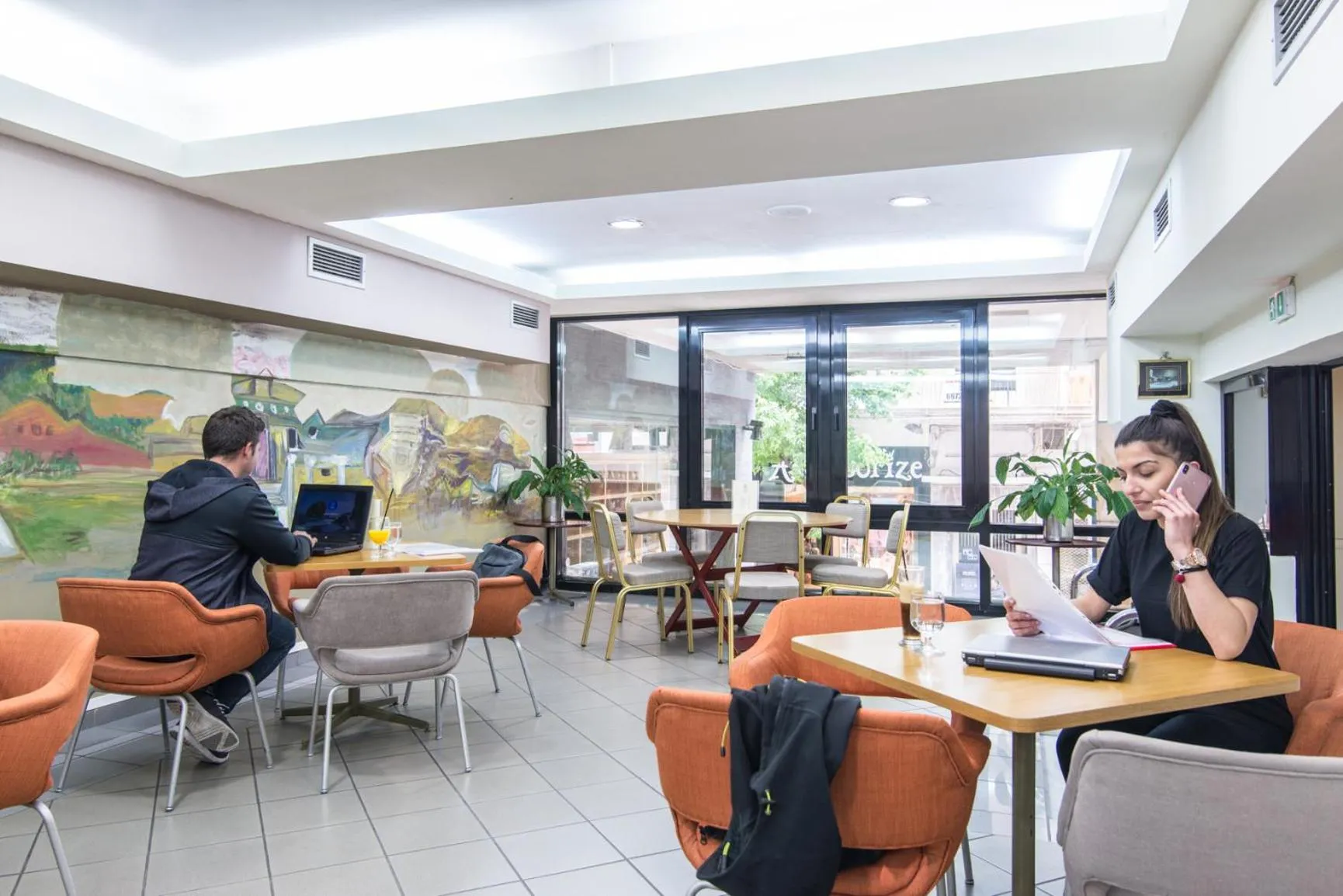 Lobby or reception in Hotel Metropol
