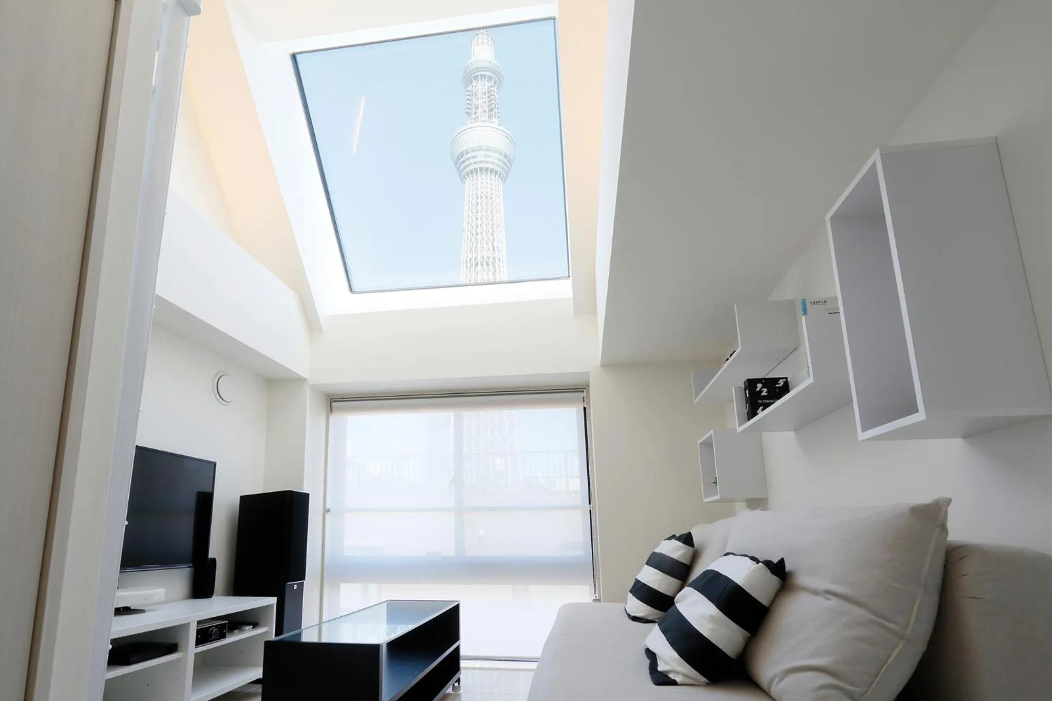 Living room in La Krasse Sumida