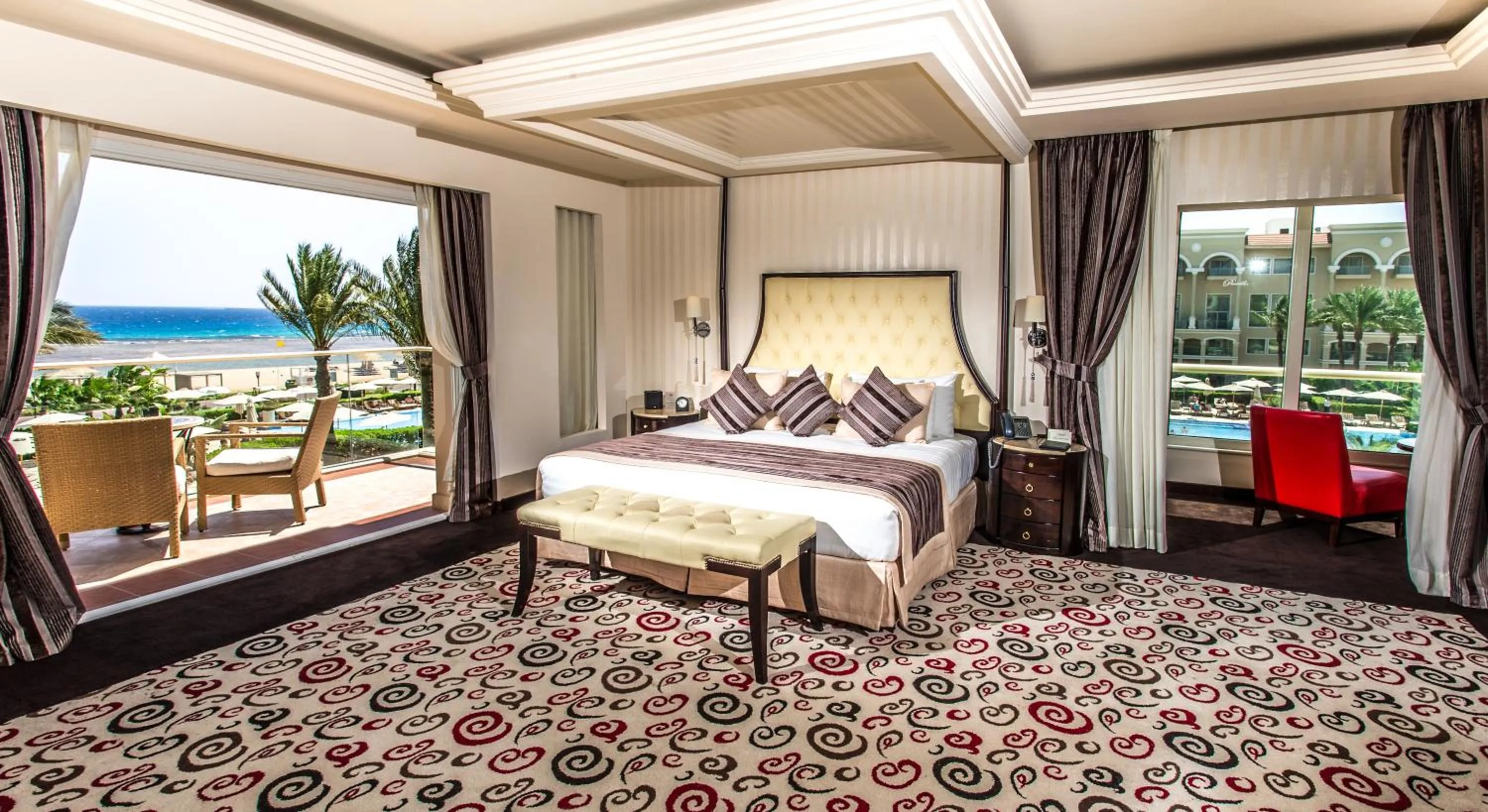 Bed in Premier Le Reve Hotel & Spa Sahl Hasheesh - Adults Only 16 Years Plus