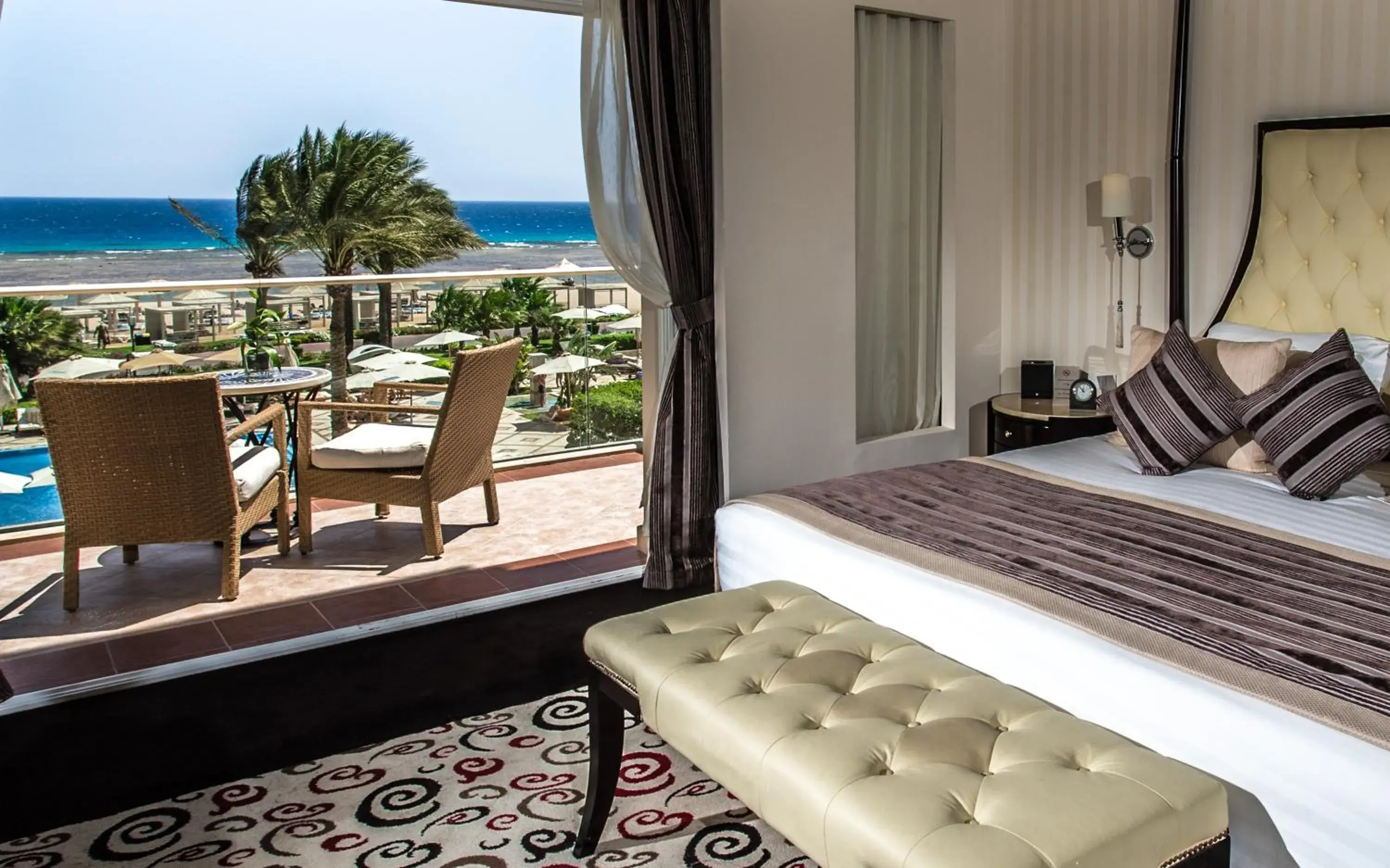 Sea view, Bed in Premier Le Reve Hotel & Spa Sahl Hasheesh - Adults Only 16 Years Plus Sea view, Bed in Premier Le Reve Hotel & Spa Sahl Hasheesh - Adults Only 16 Years Plus