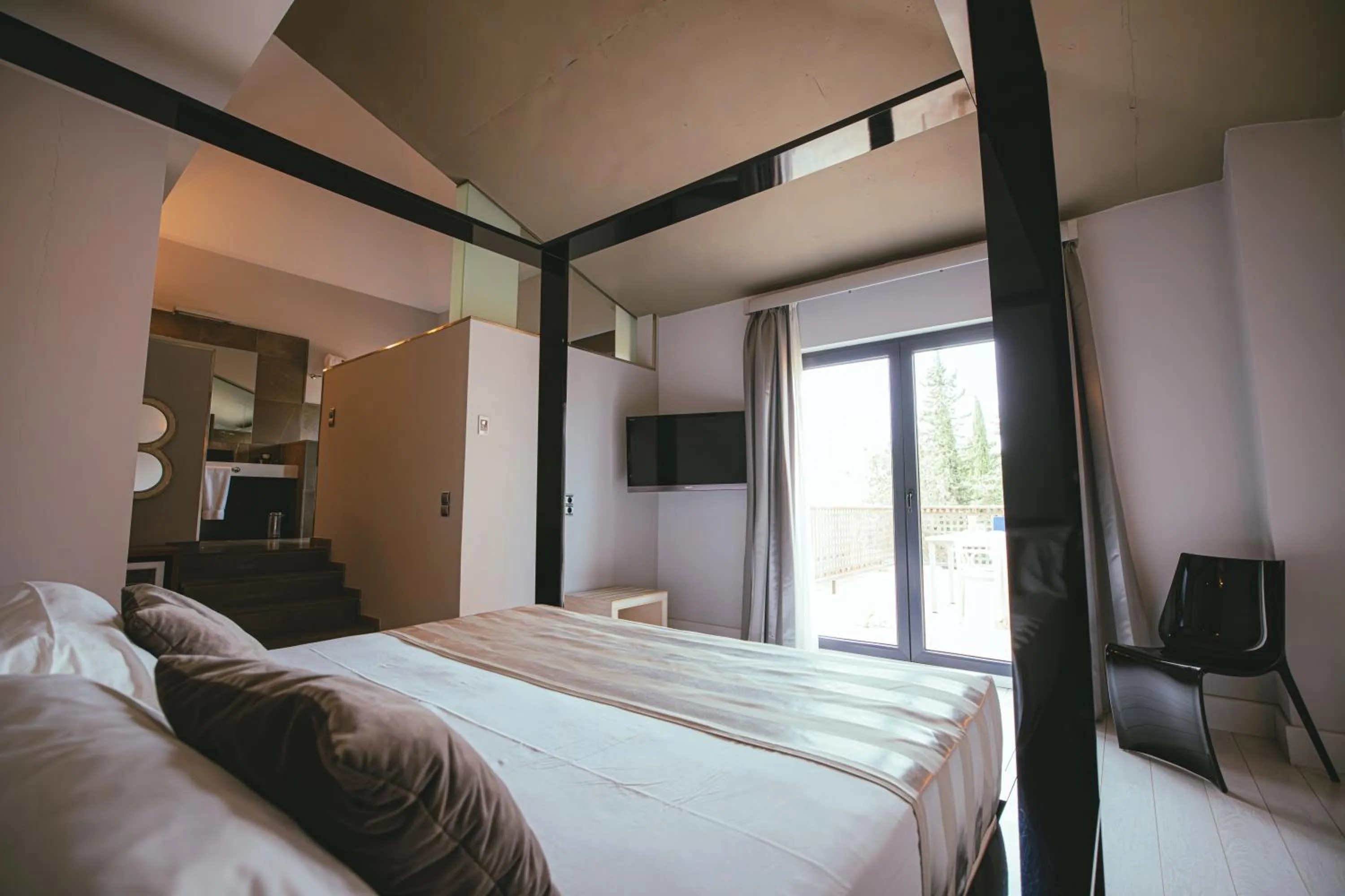 Bed in Hotel & Winery Señorío de Nevada