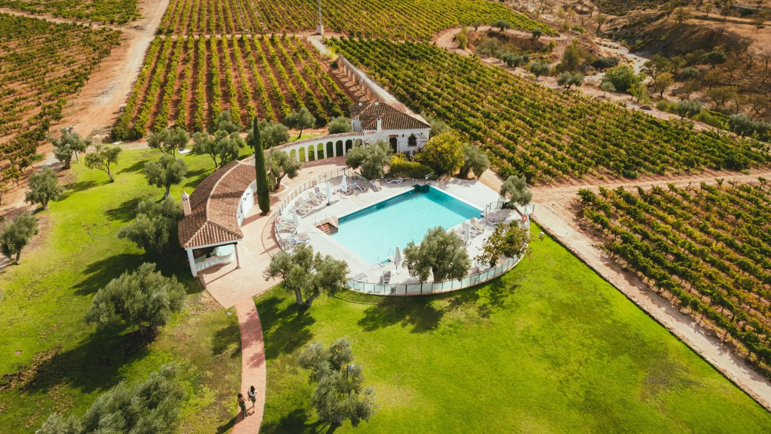 Swimming pool in Hotel & Winery Señorío de Nevada