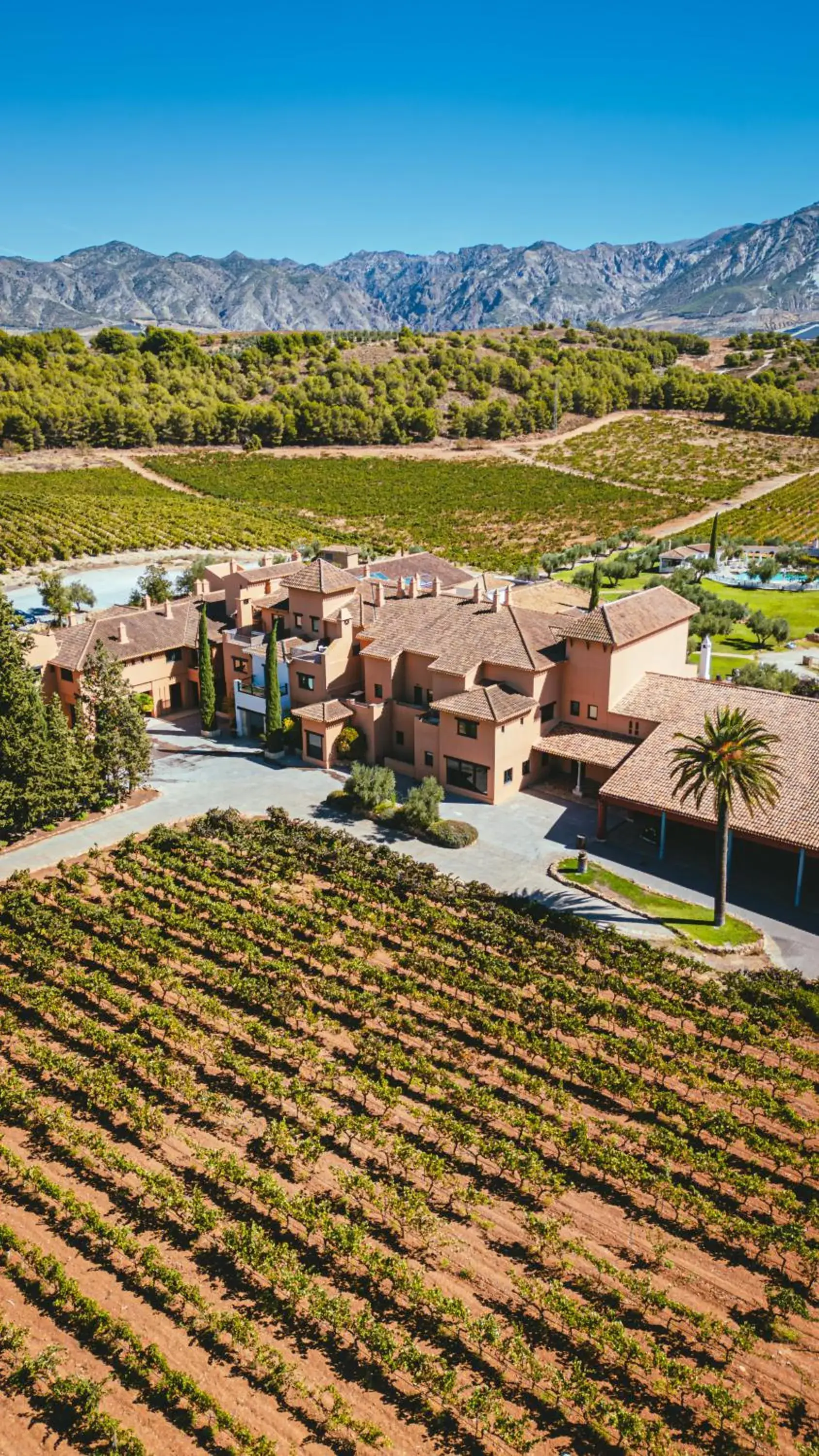 Property building in Hotel & Winery Señorío de Nevada Property building in Hotel & Winery Señorío de Nevada