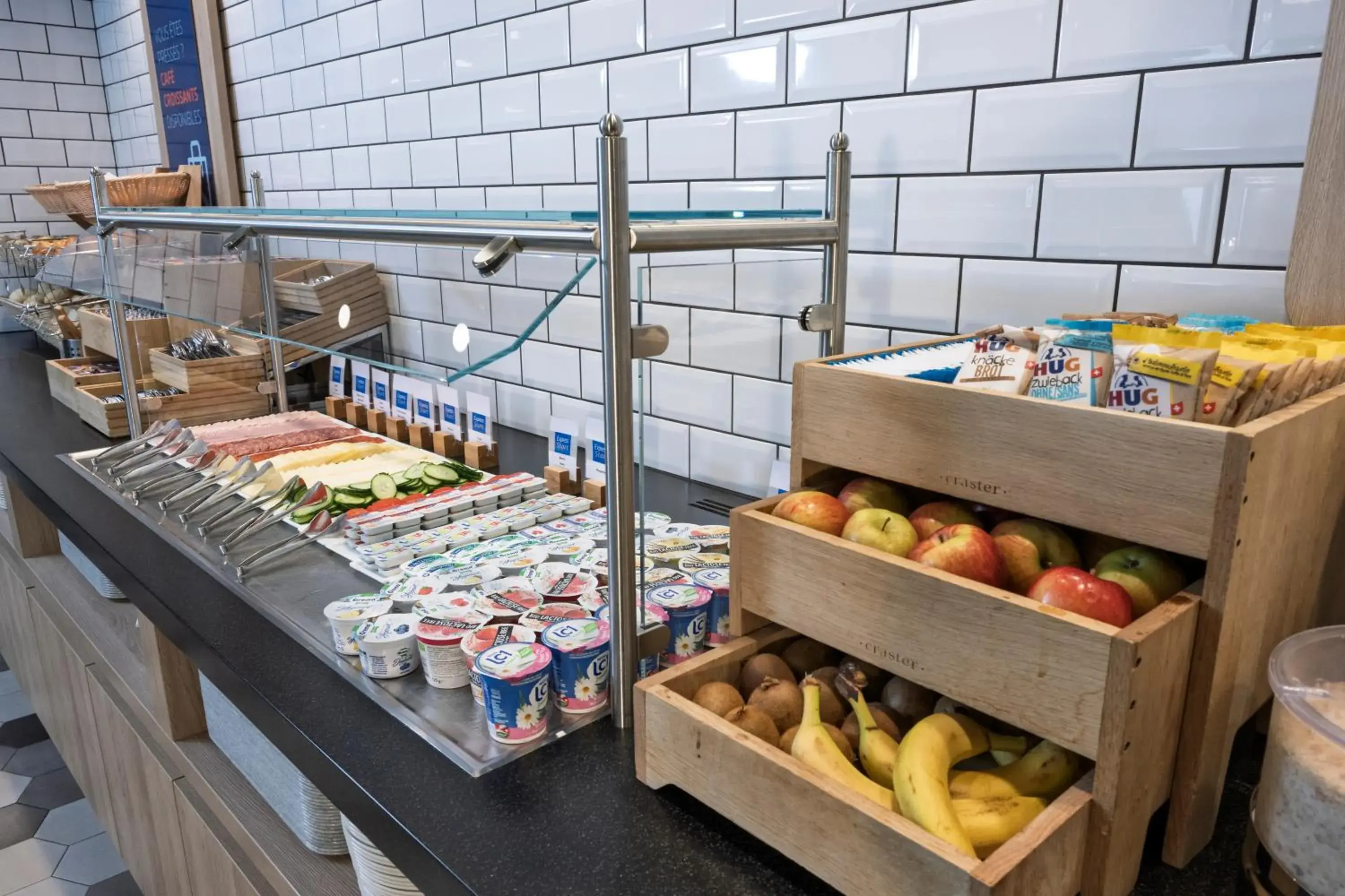 Breakfast in Holiday Inn Express Geneva Airport by IHG Breakfast in Holiday Inn Express Geneva Airport by IHG