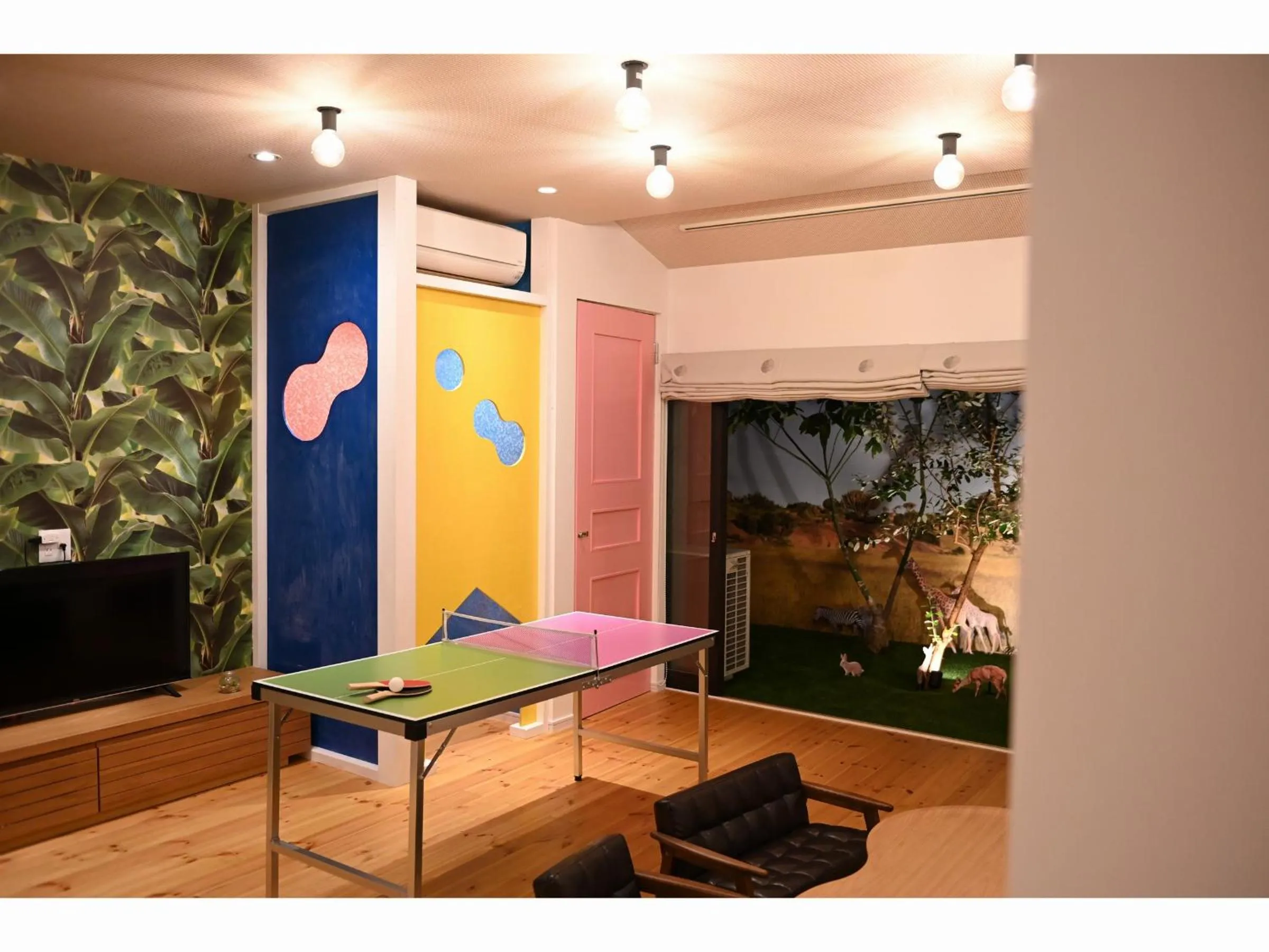 Table tennis in Inari Ohan