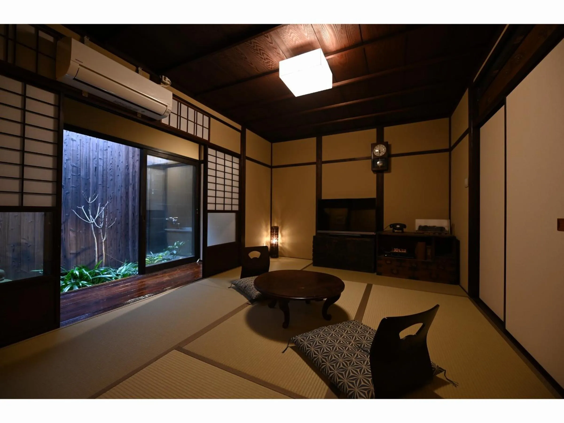 Seating area in Inari Ohan