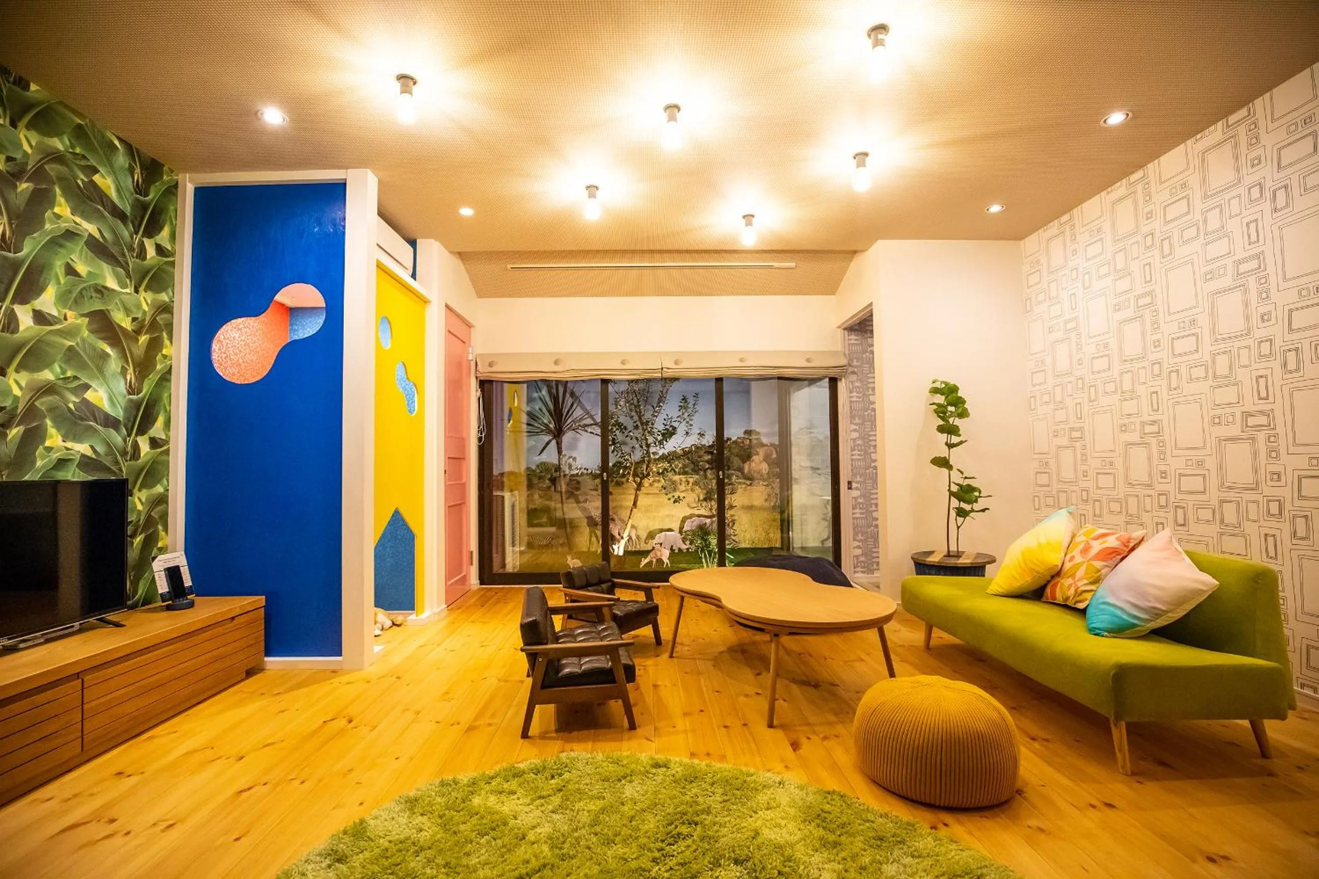 Living room in Inari Ohan