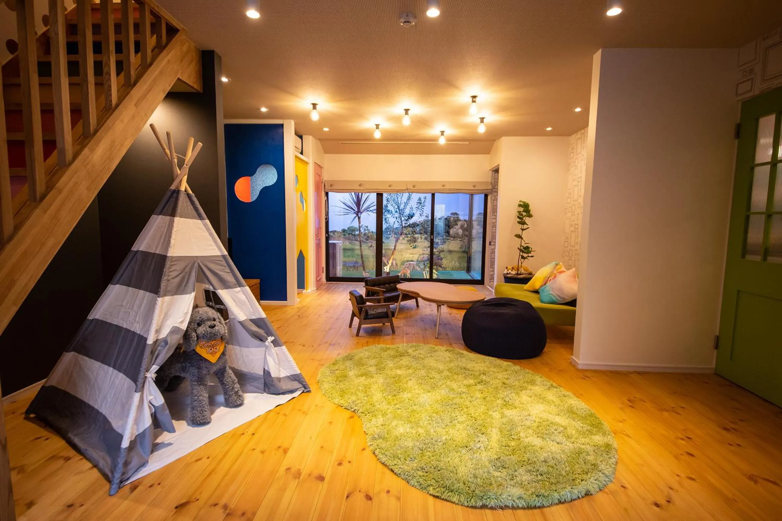 Living room in Inari Ohan