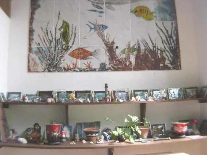 Decorative detail in Pousada Brasil Tropical