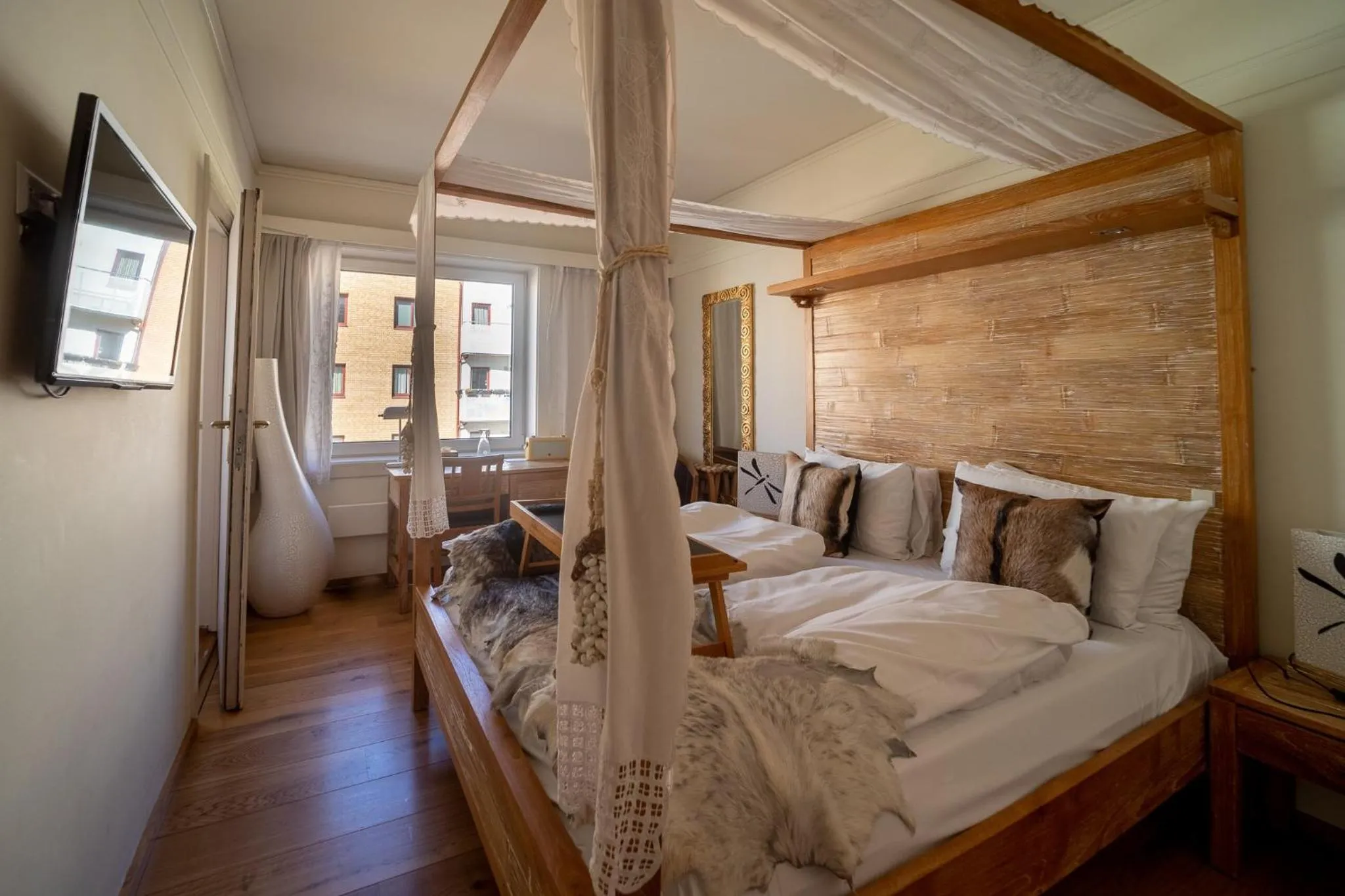 Bedroom, Bed in Oslo Guldsmeden