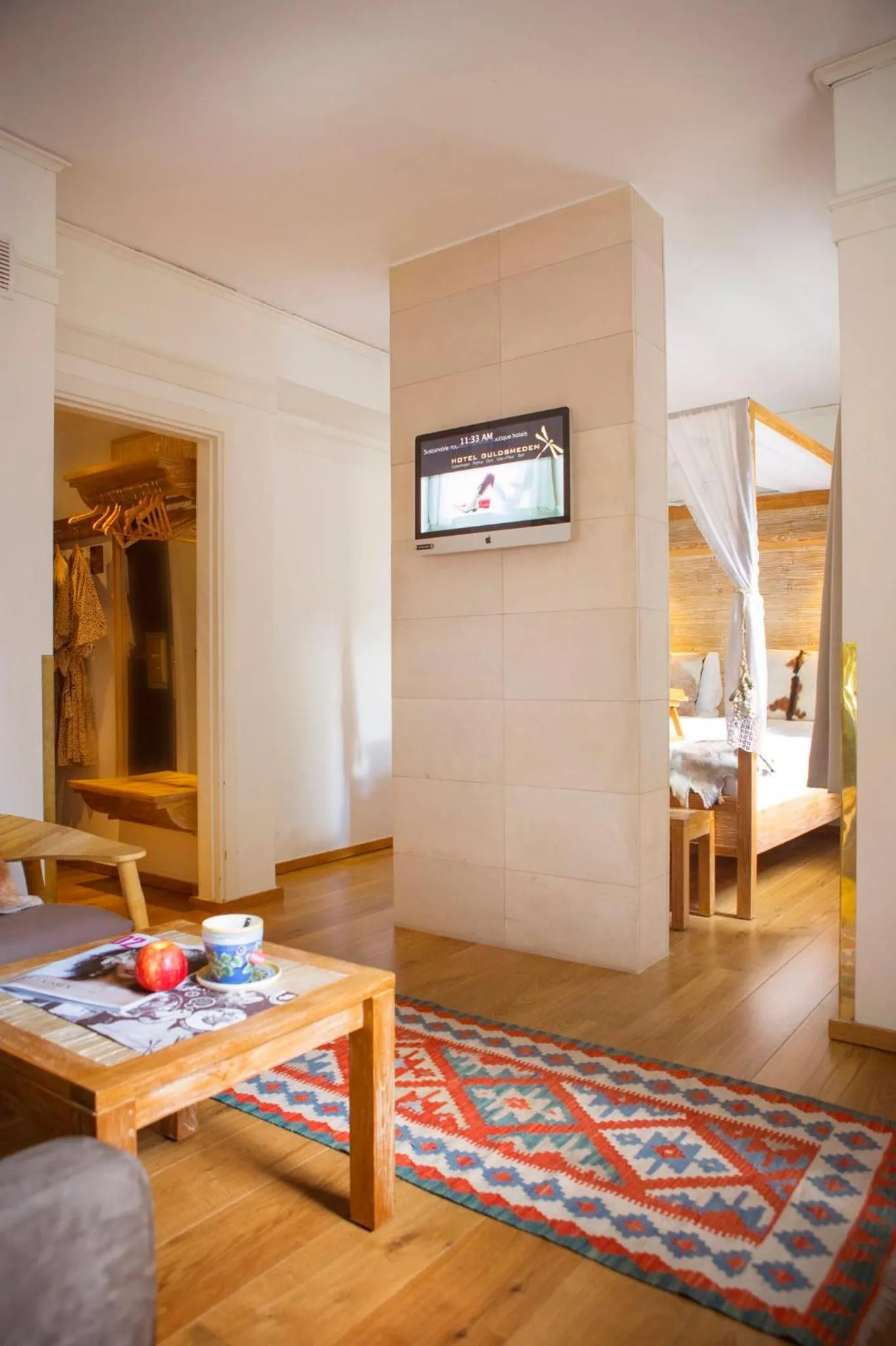 Bedroom, Bed in Oslo Guldsmeden