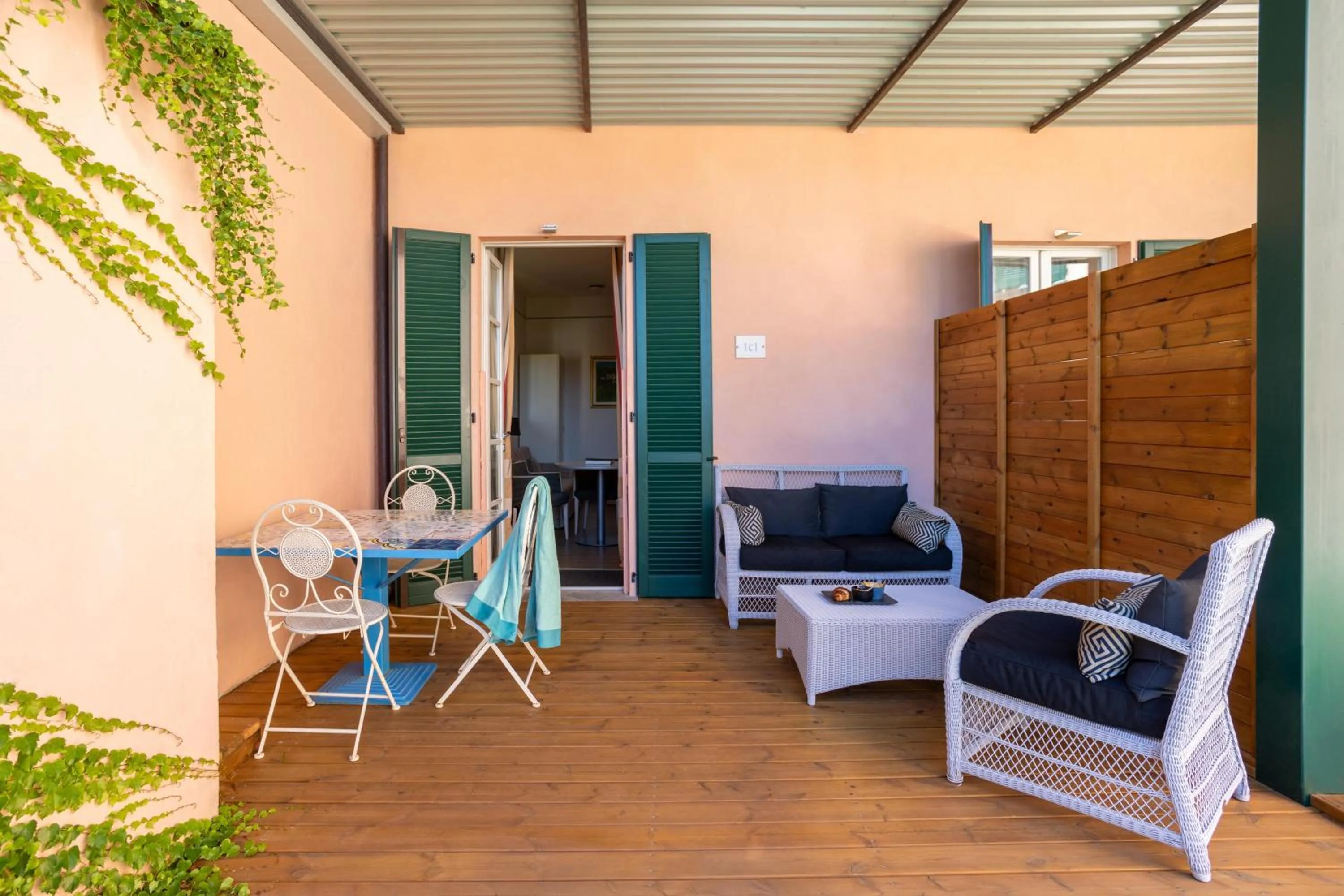 Patio in Resort Antico Verbano