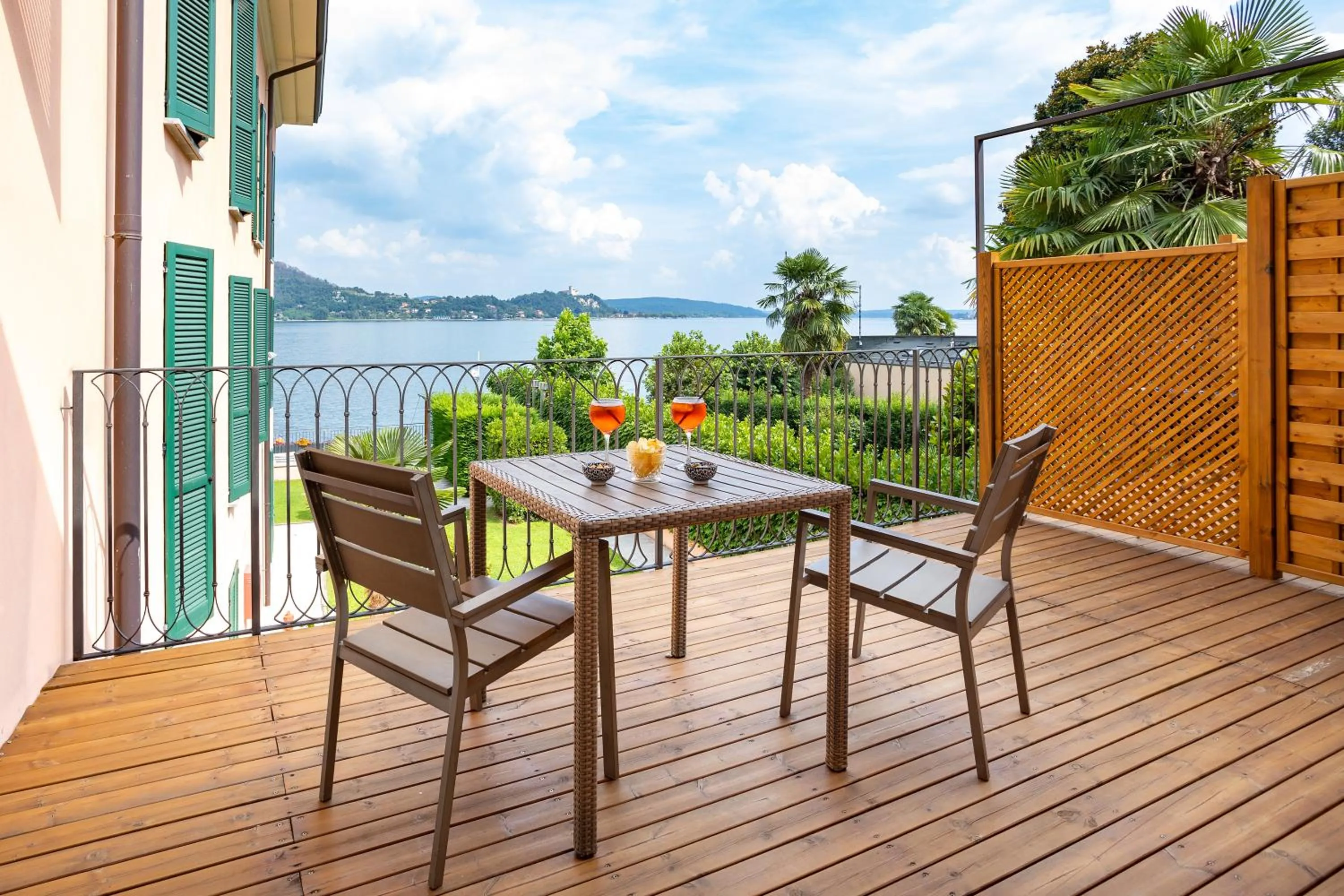 Patio in Resort Antico Verbano
