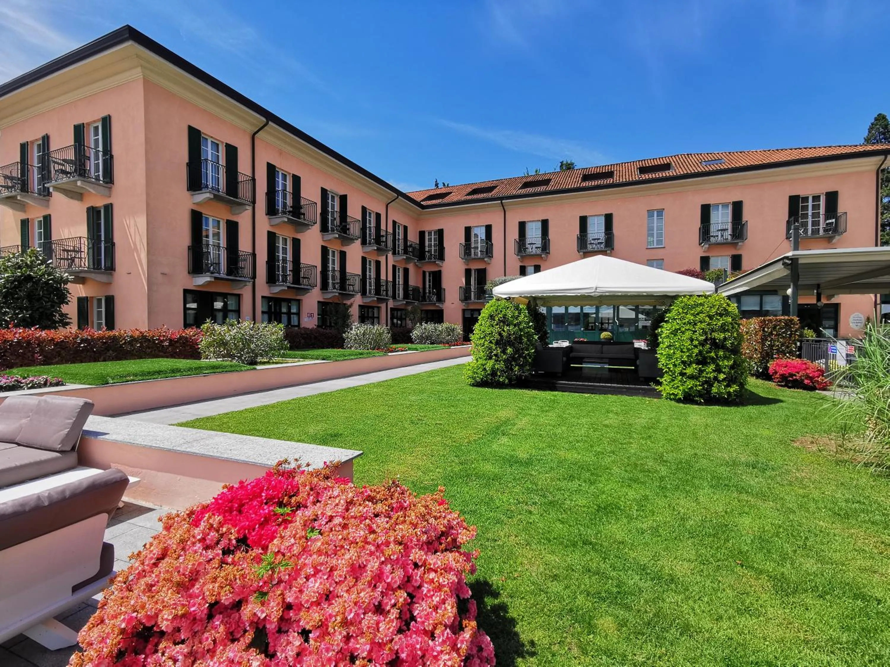 Garden in Resort Antico Verbano
