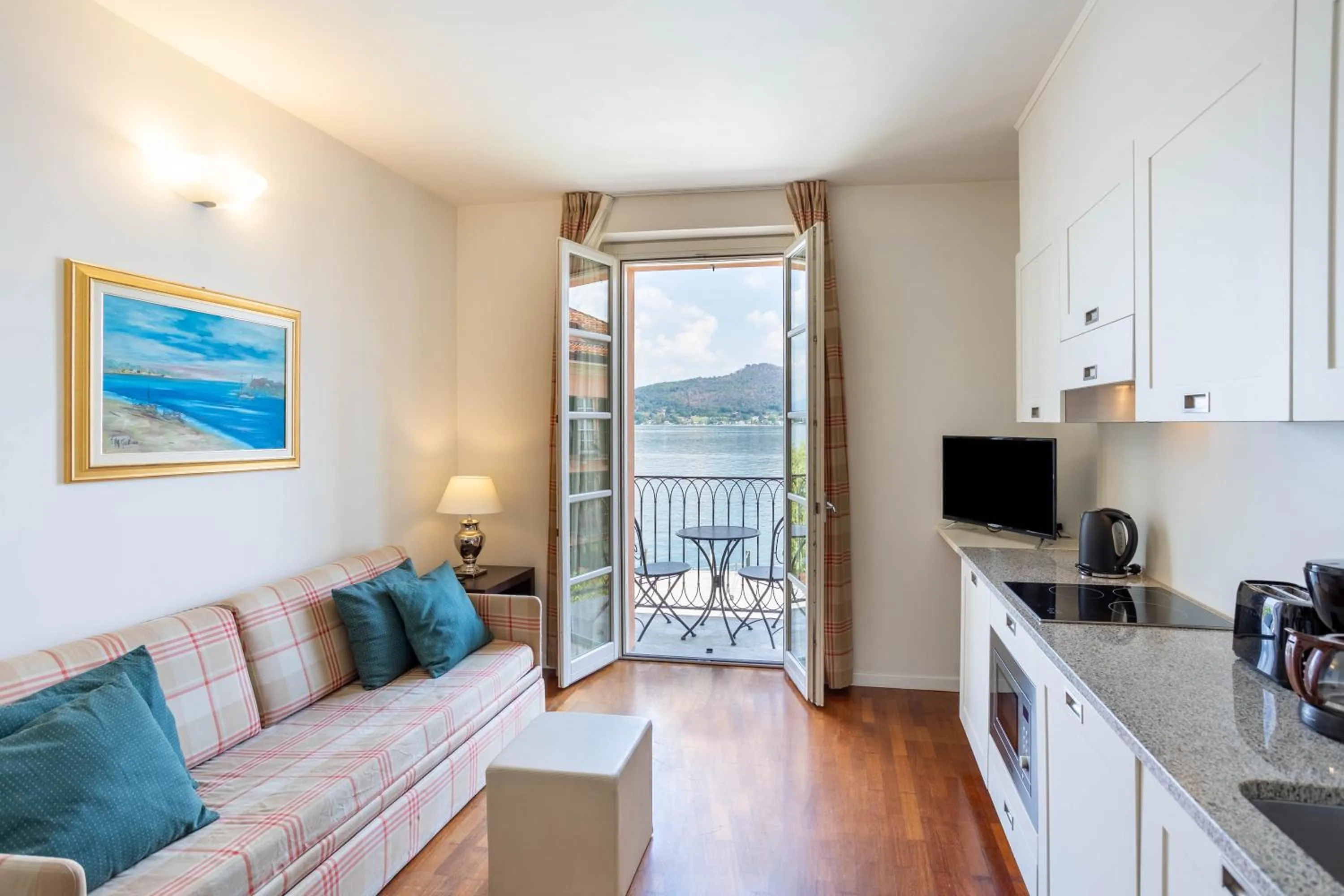 Living room in Resort Antico Verbano